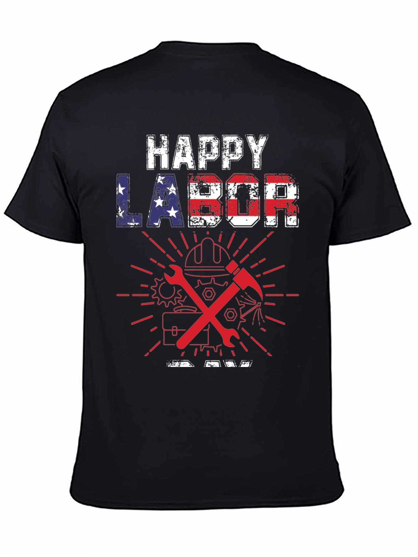 Happy Labor Day Graphic T-Shirt