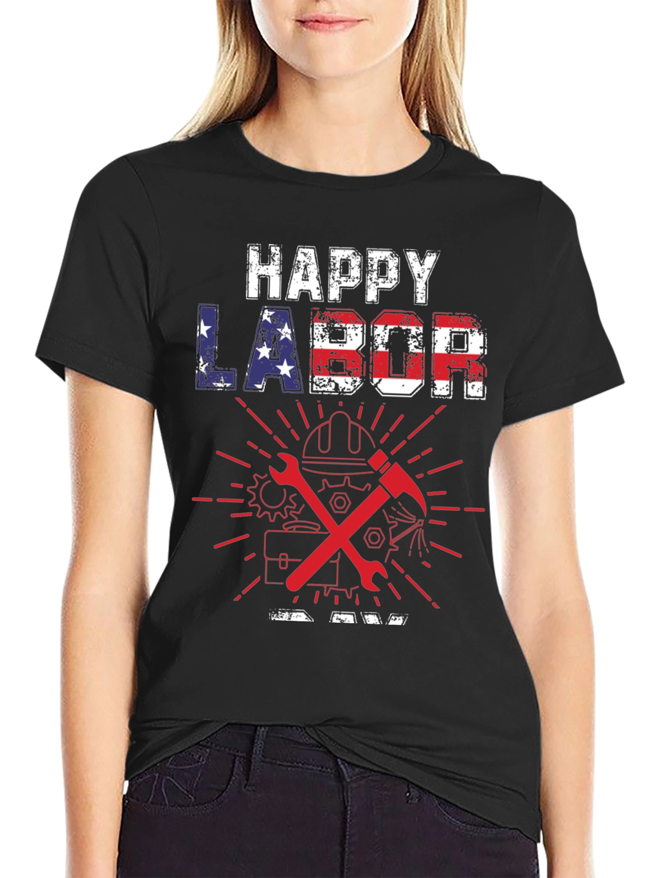 Happy Labor Day Graphic T-Shirt