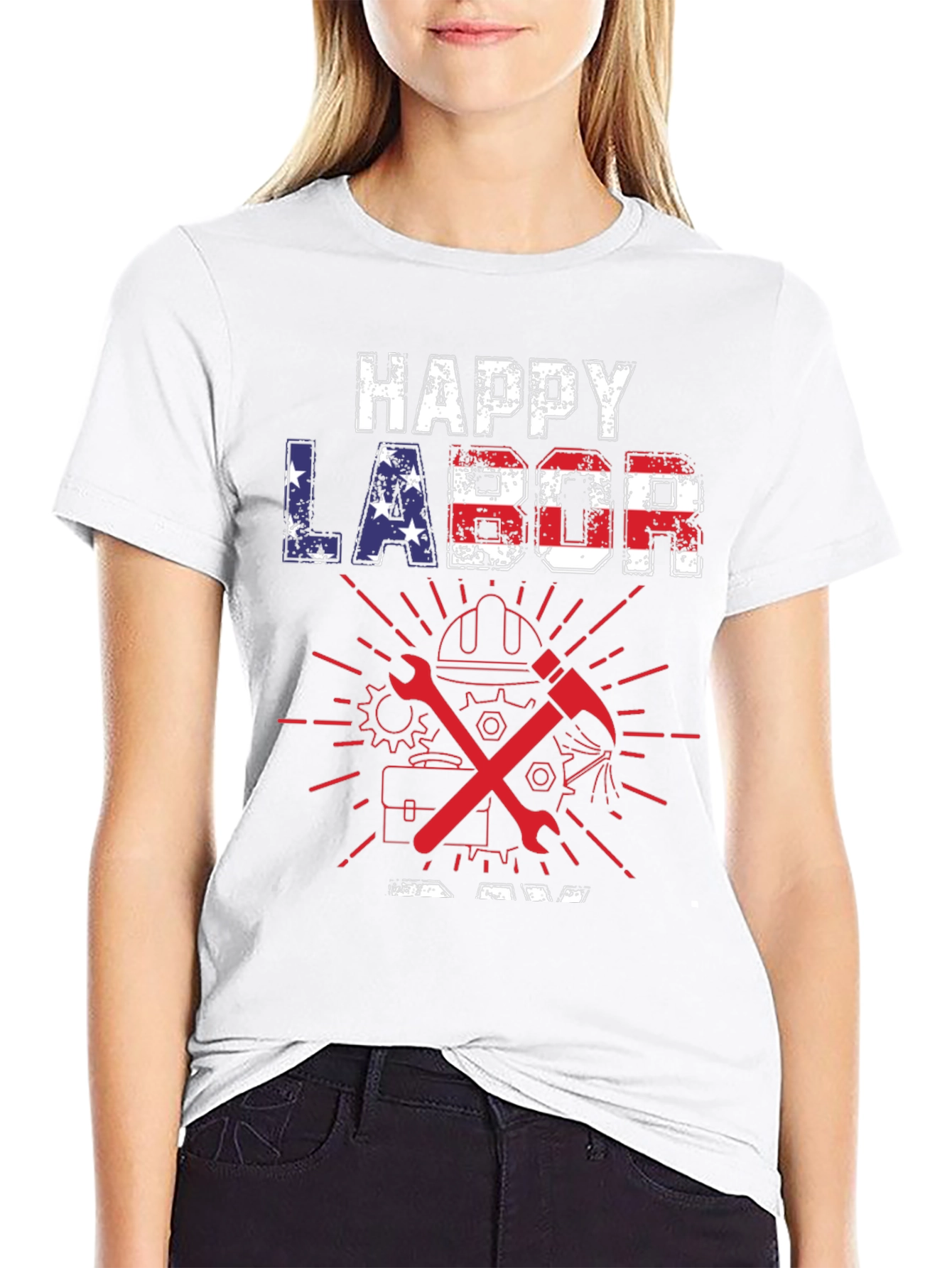 Happy Labor Day Graphic T-Shirt