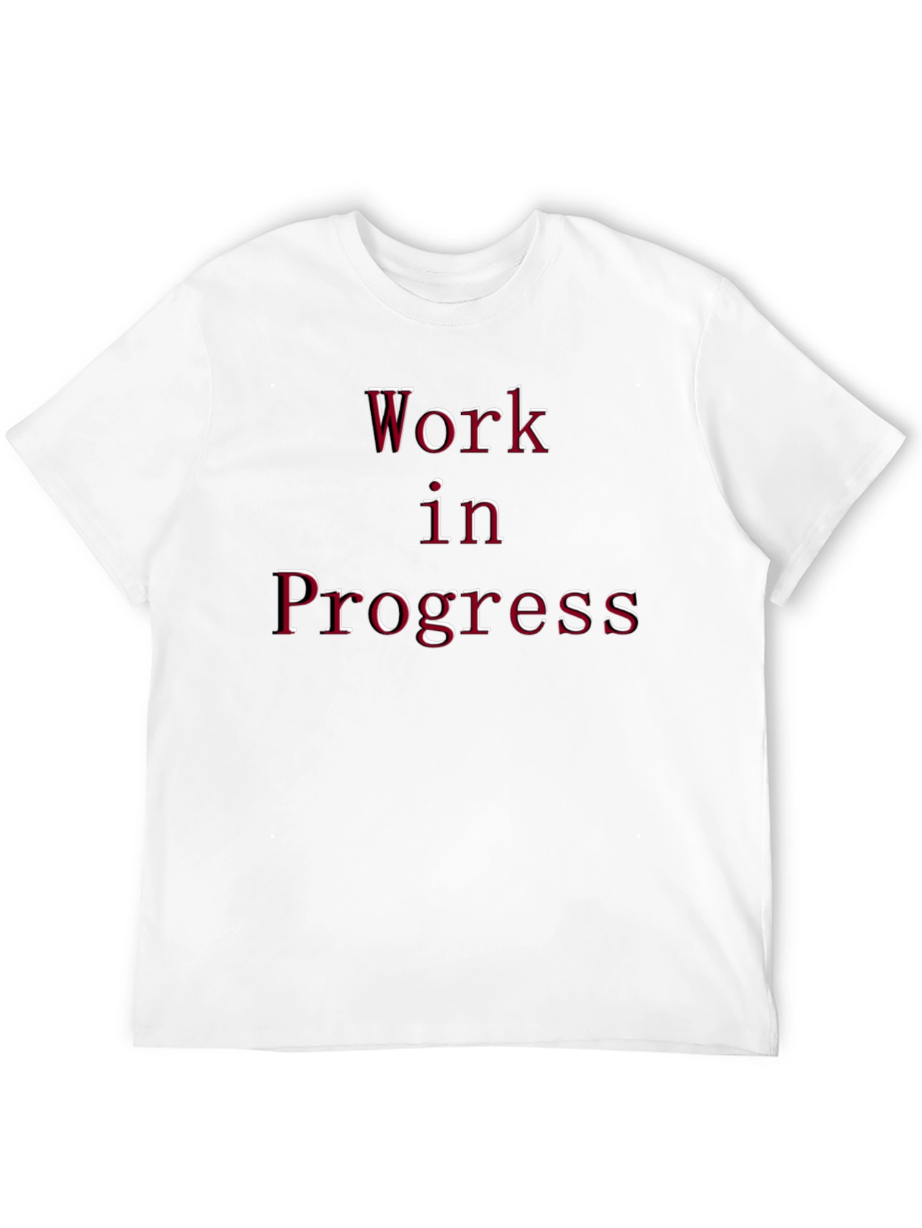 Work in Progress Graphic Tee - Black