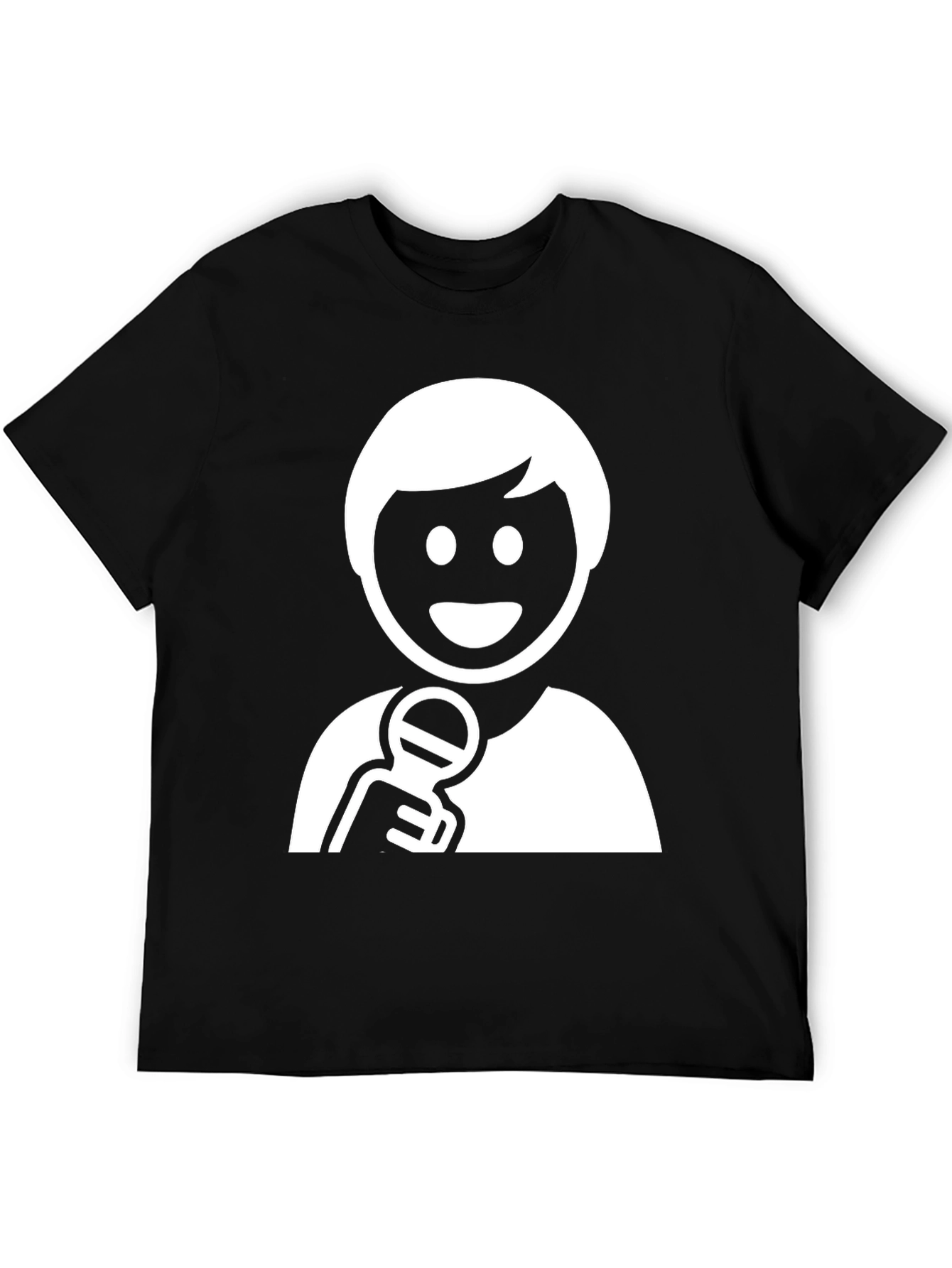 Karaoke Star Black T-Shirt