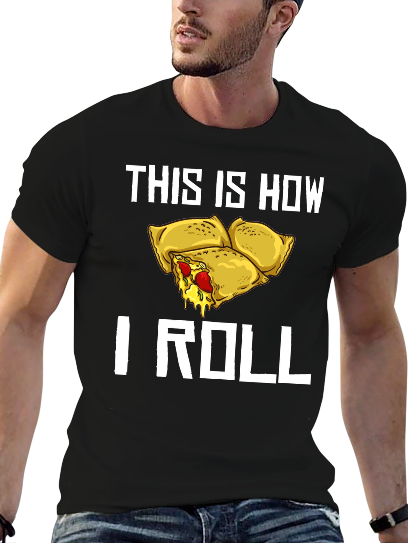 This Is How I Roll Pizza Rolls T-Shirt