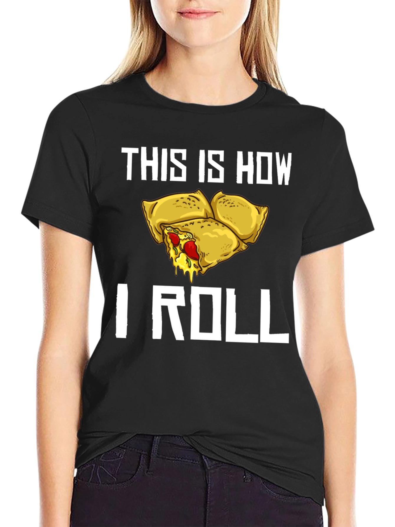 This Is How I Roll Pizza Rolls T-Shirt