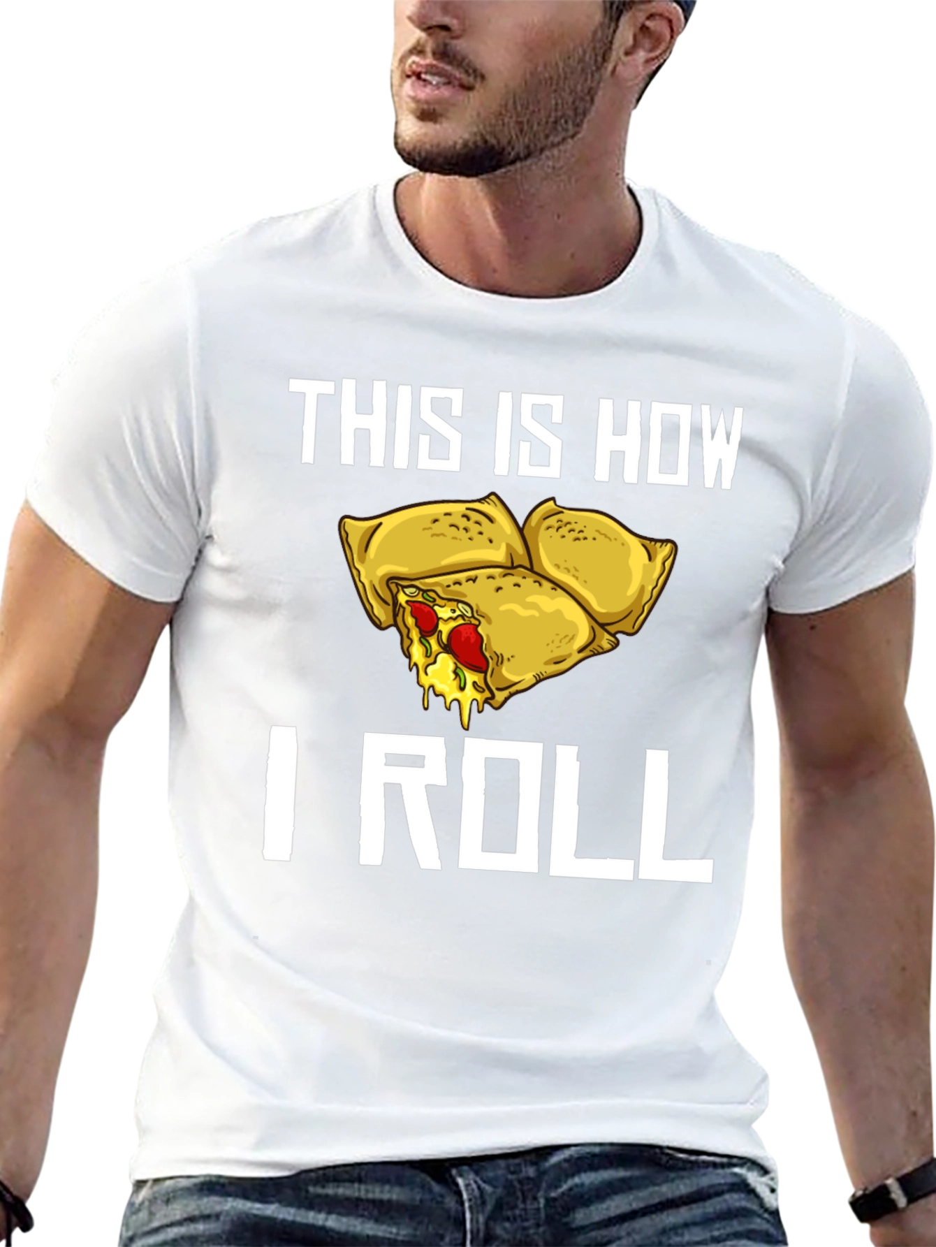 This Is How I Roll Pizza Rolls T-Shirt