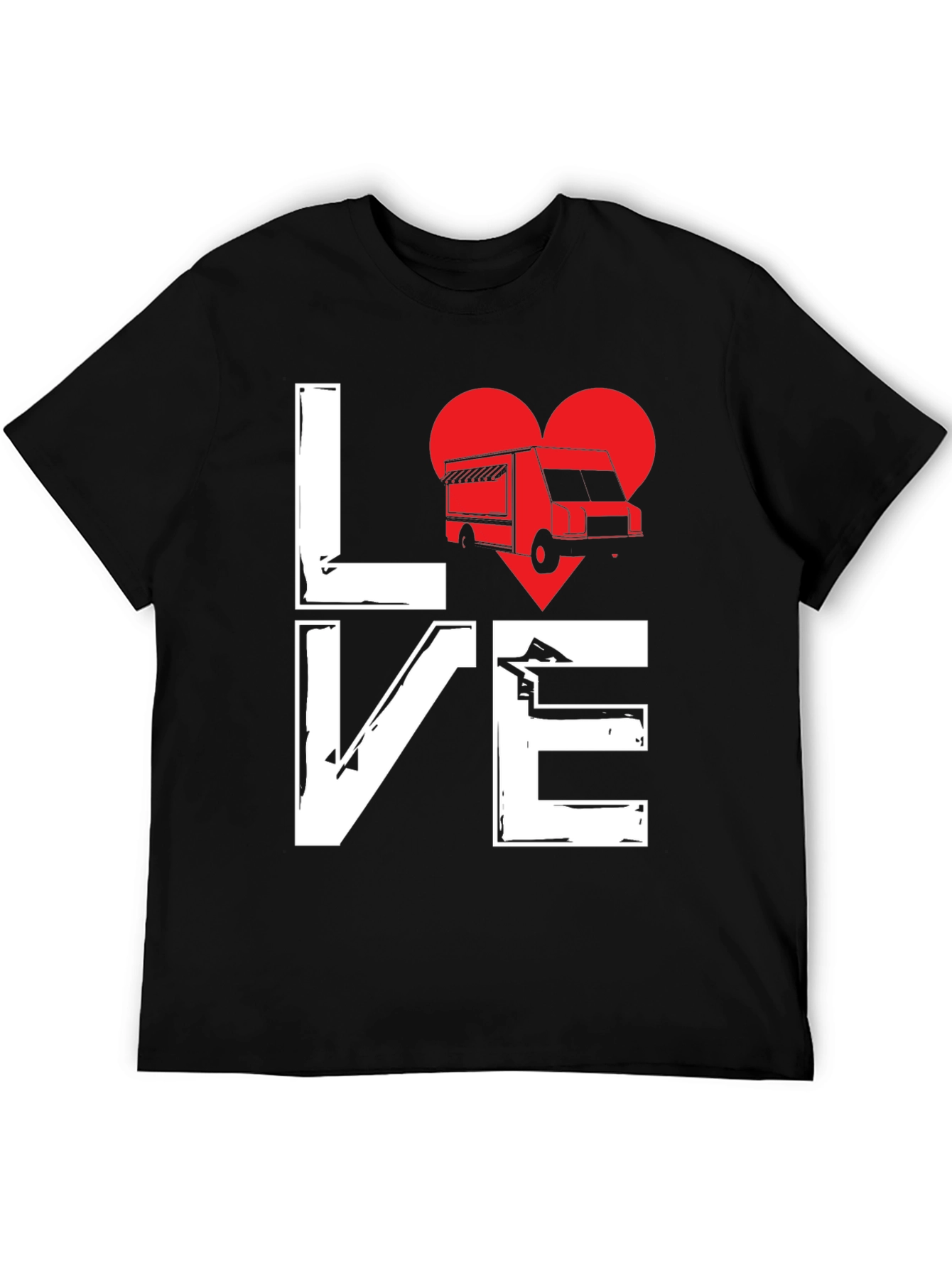 Love Food Truck T-Shirt - Unique Graphic Tee