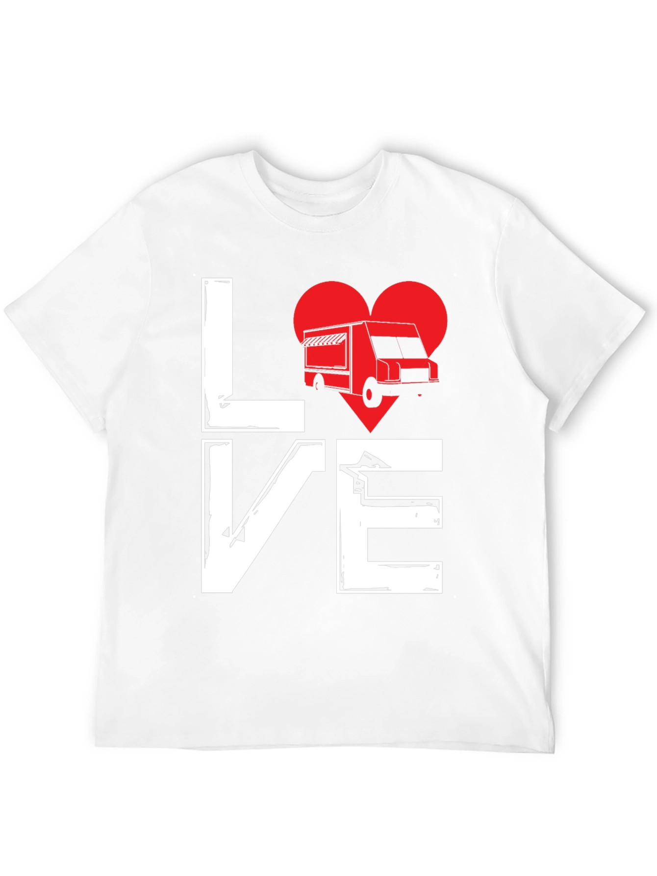 Love Food Truck T-Shirt - Unique Graphic Tee