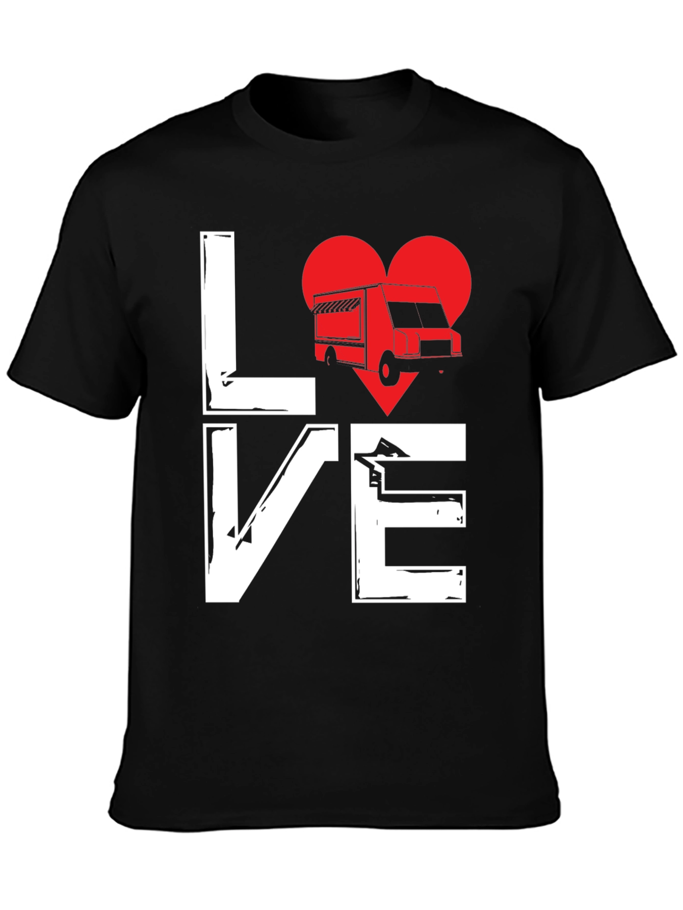 Love Food Truck T-Shirt - Unique Graphic Tee