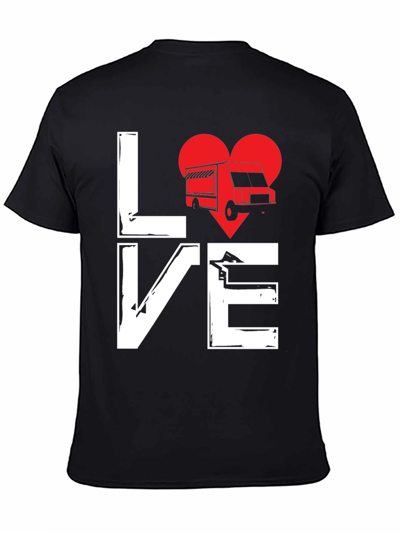 Love Food Truck T-Shirt - Unique Graphic Tee