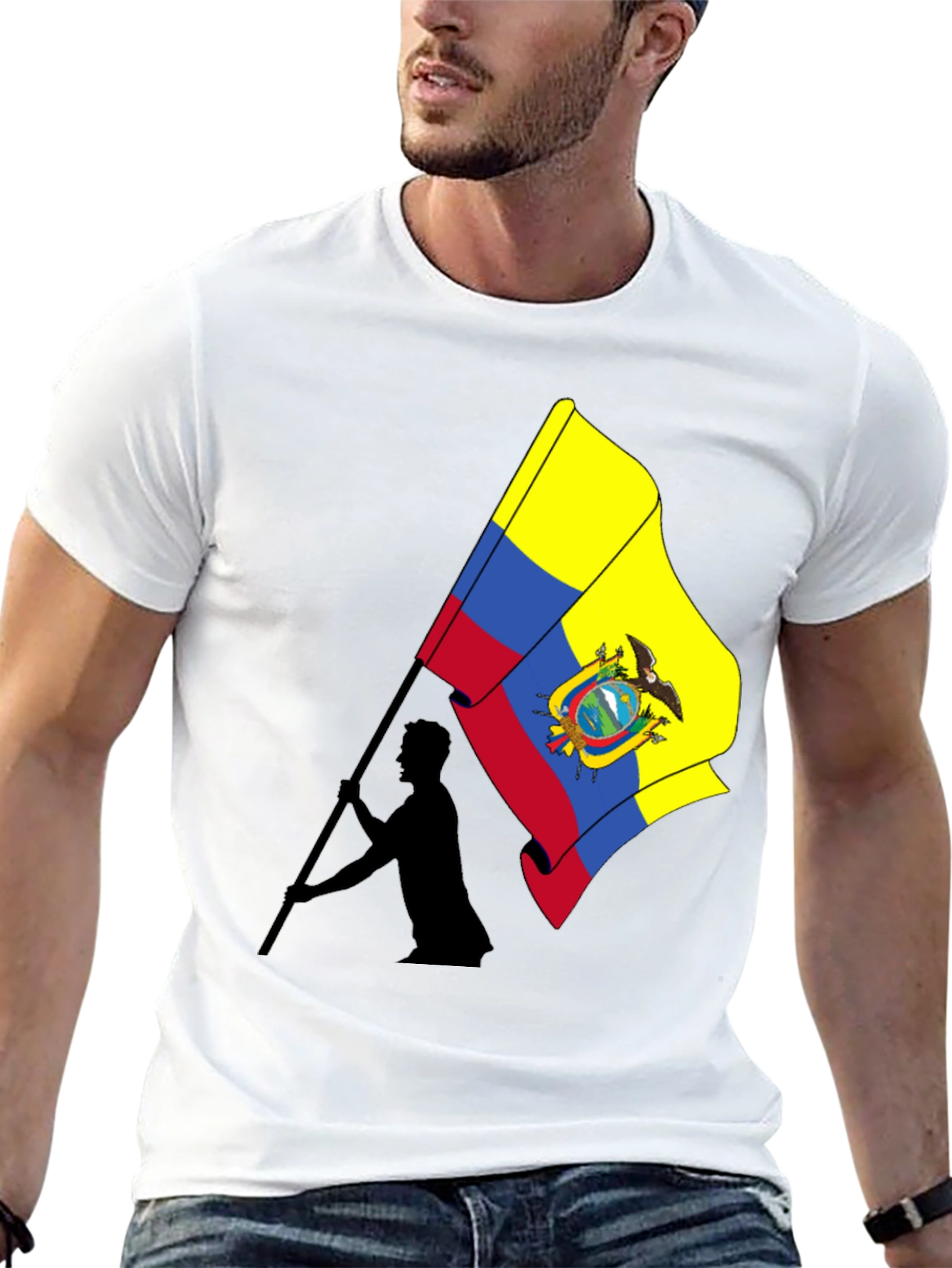 Ecuador Flag T-Shirt - Show Your Pride!
