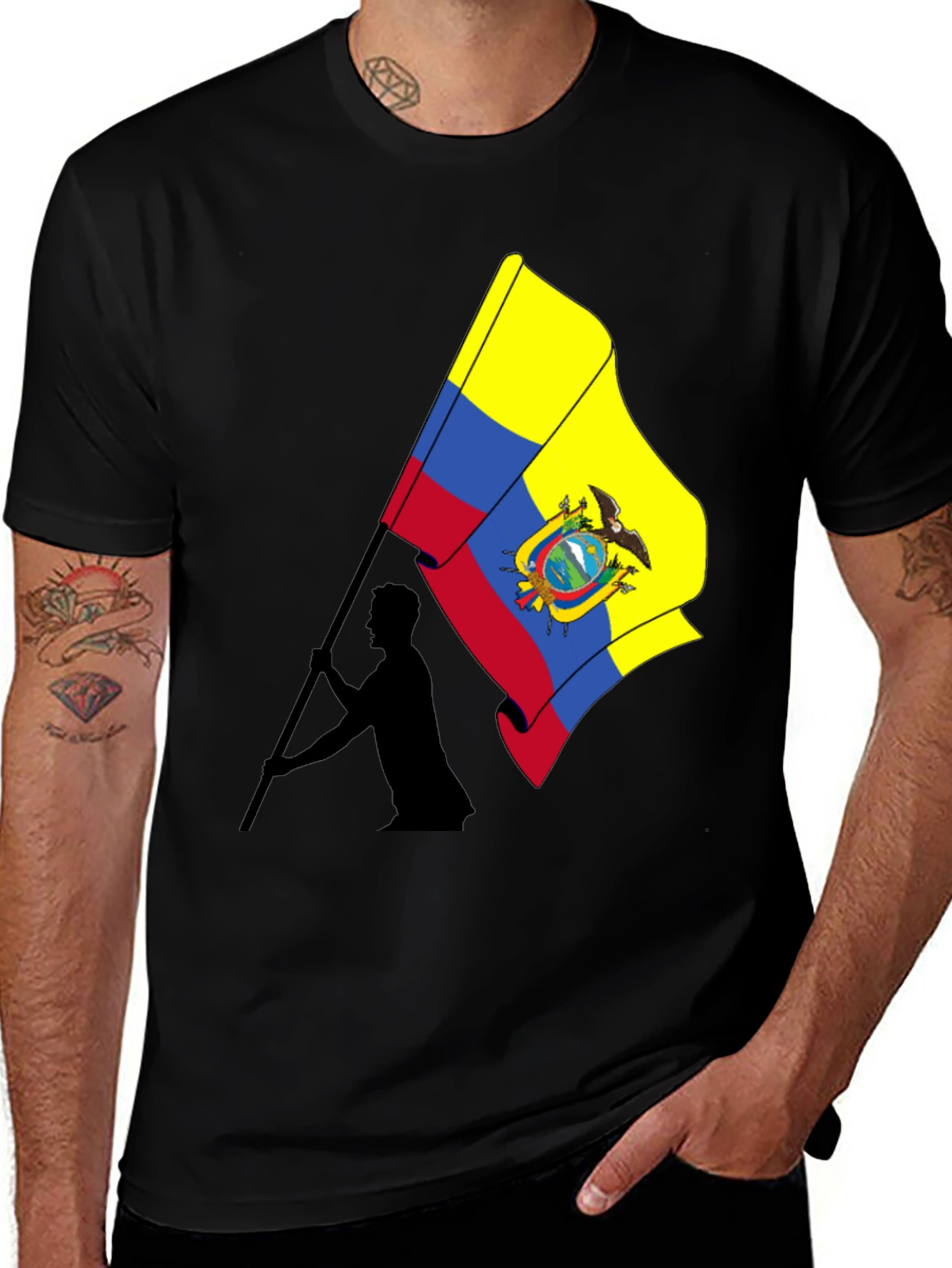 Ecuador Flag T-Shirt - Show Your Pride!