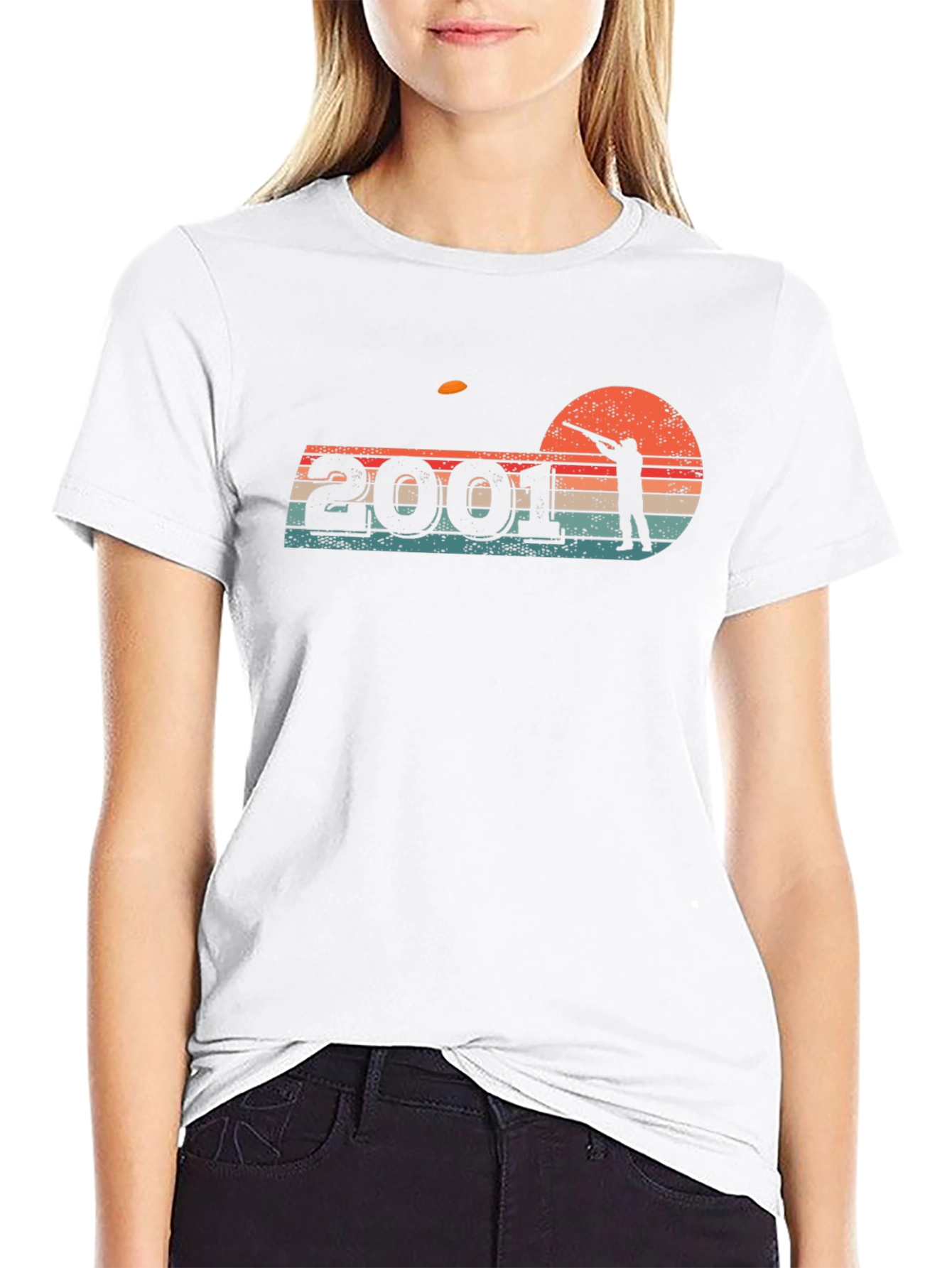 Retro 2001 Clay Shooting T-Shirt