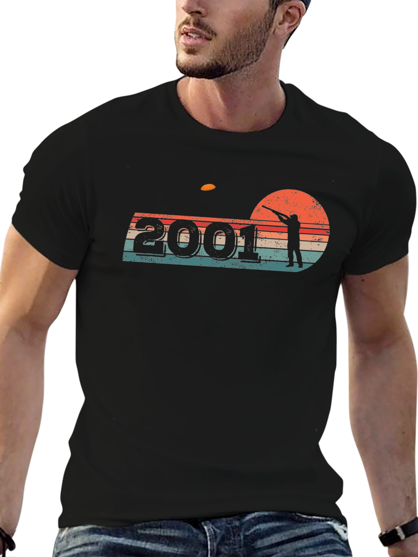 Retro 2001 Clay Shooting T-Shirt