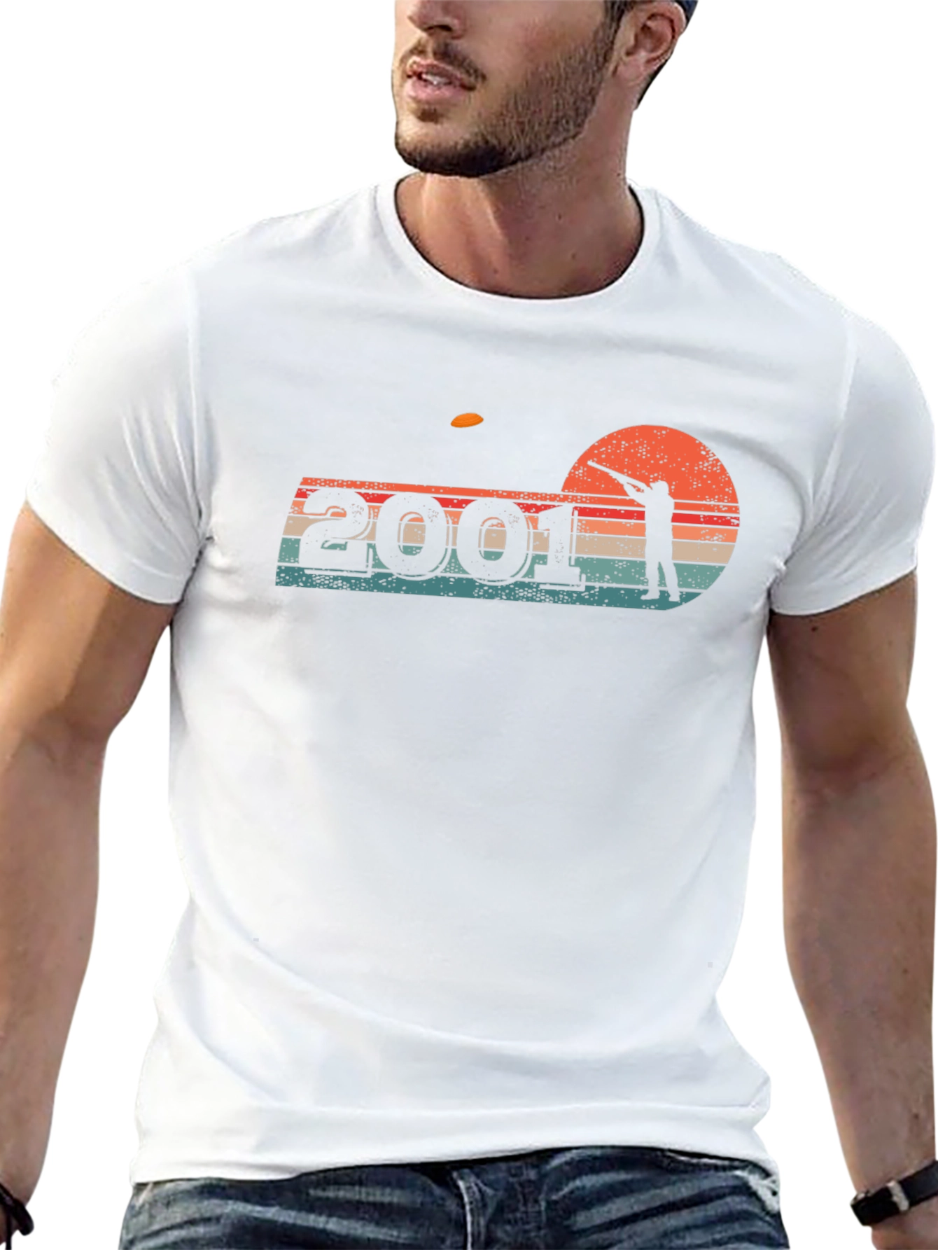 Retro 2001 Clay Shooting T-Shirt