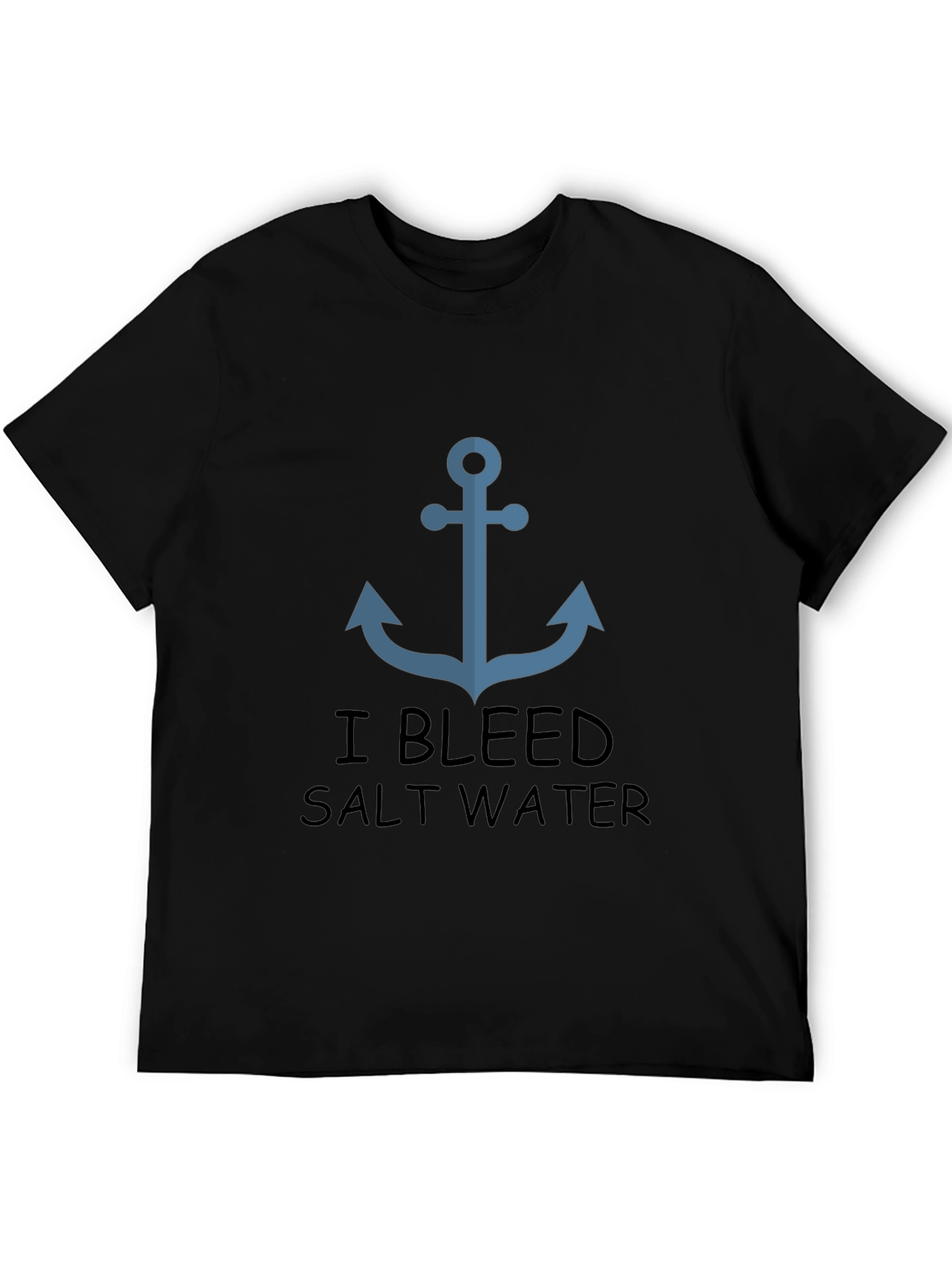 Anchor T-Shirt - I Bleed Salt Water