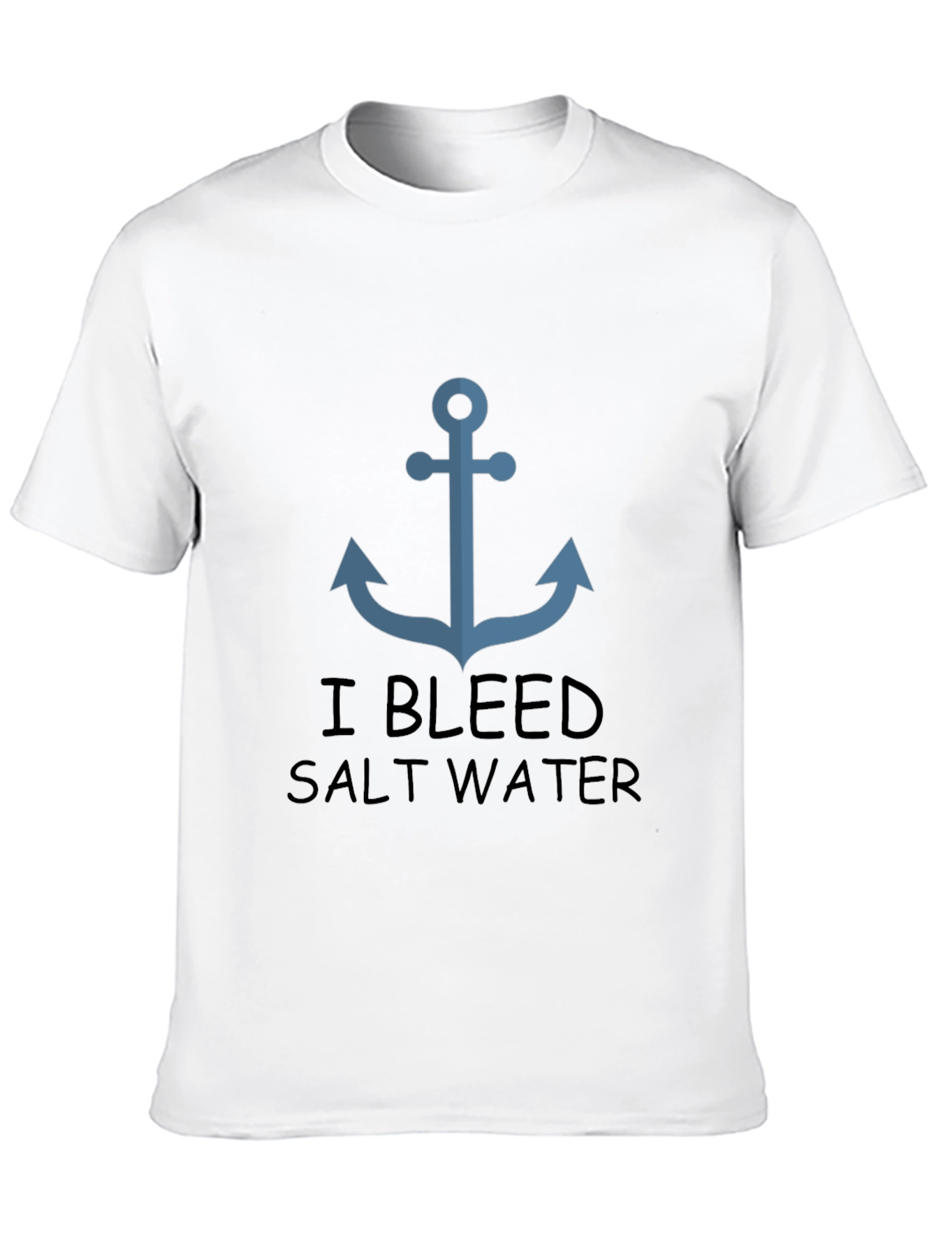 Anchor T-Shirt - I Bleed Salt Water