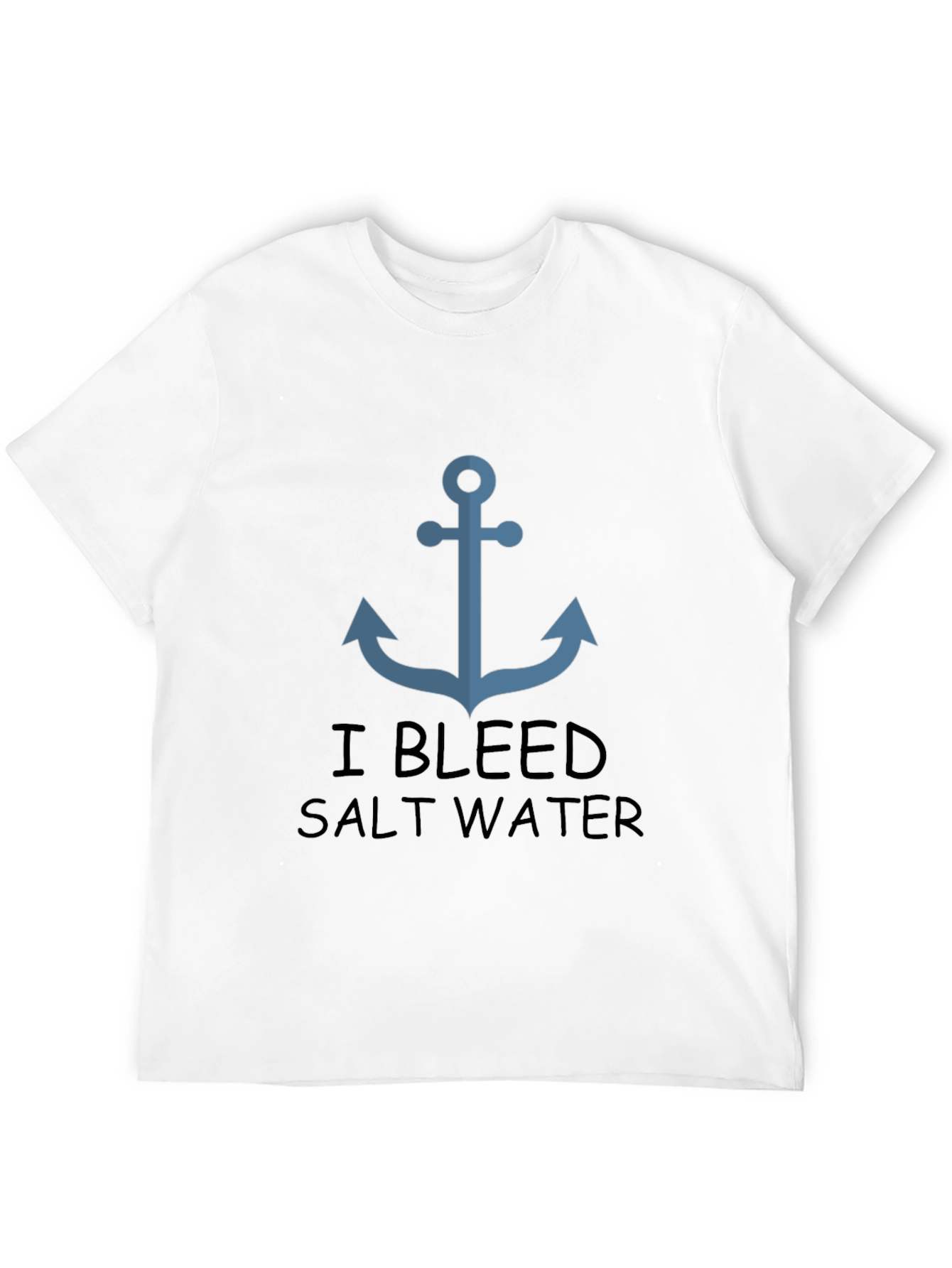 Anchor T-Shirt - I Bleed Salt Water