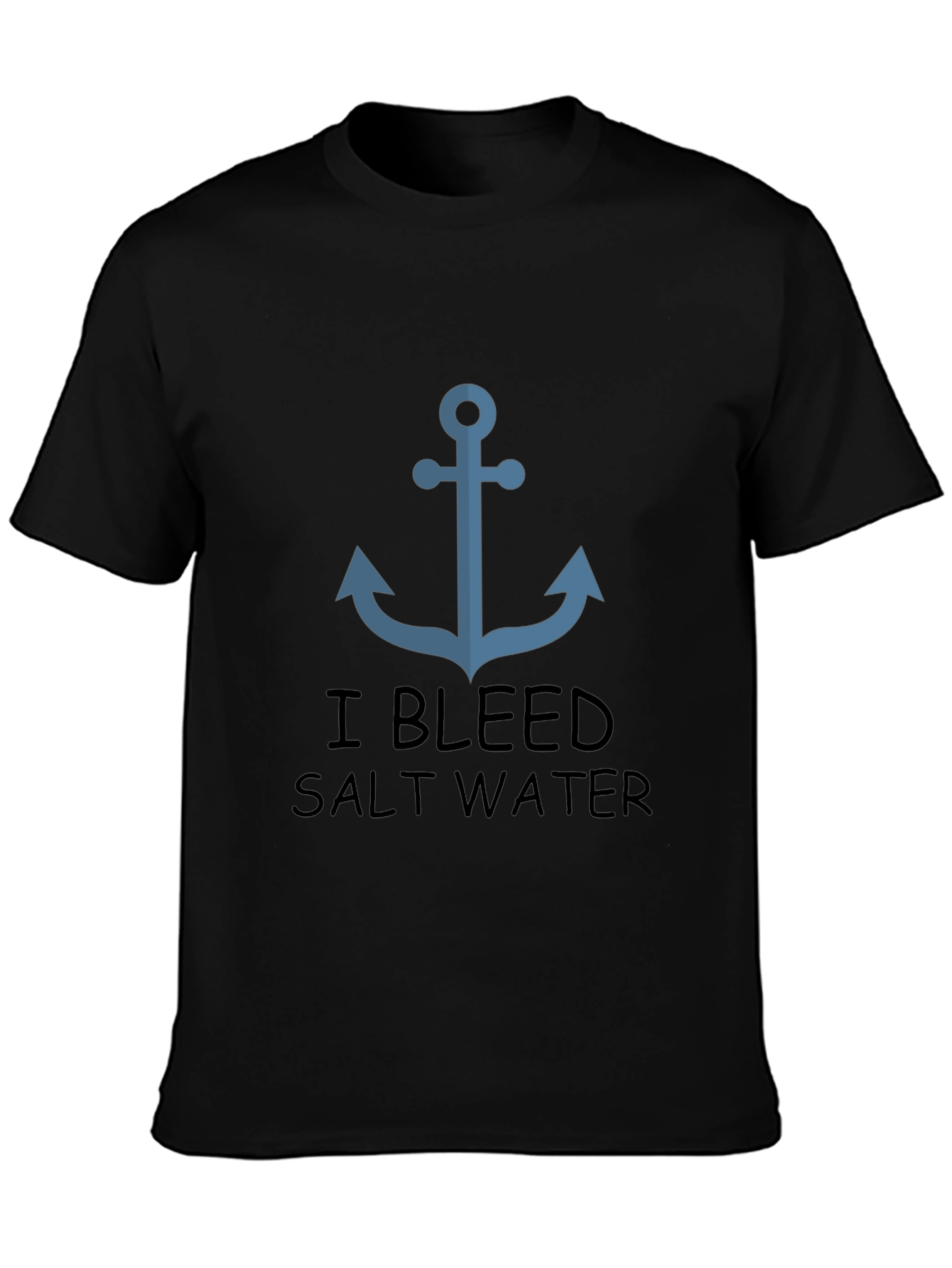 Anchor T-Shirt - I Bleed Salt Water