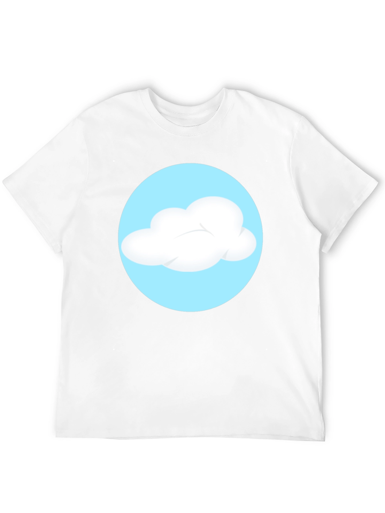 Cloud Graphic Black T-Shirt