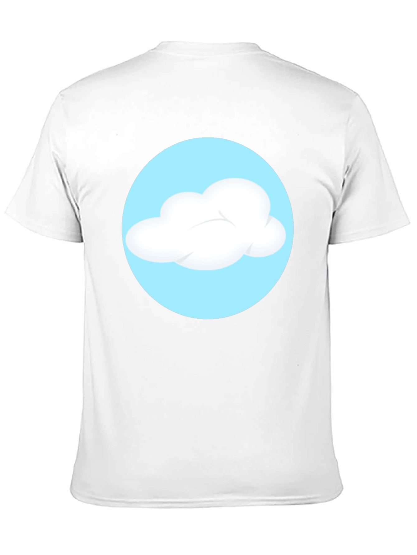 Cloud Graphic Black T-Shirt