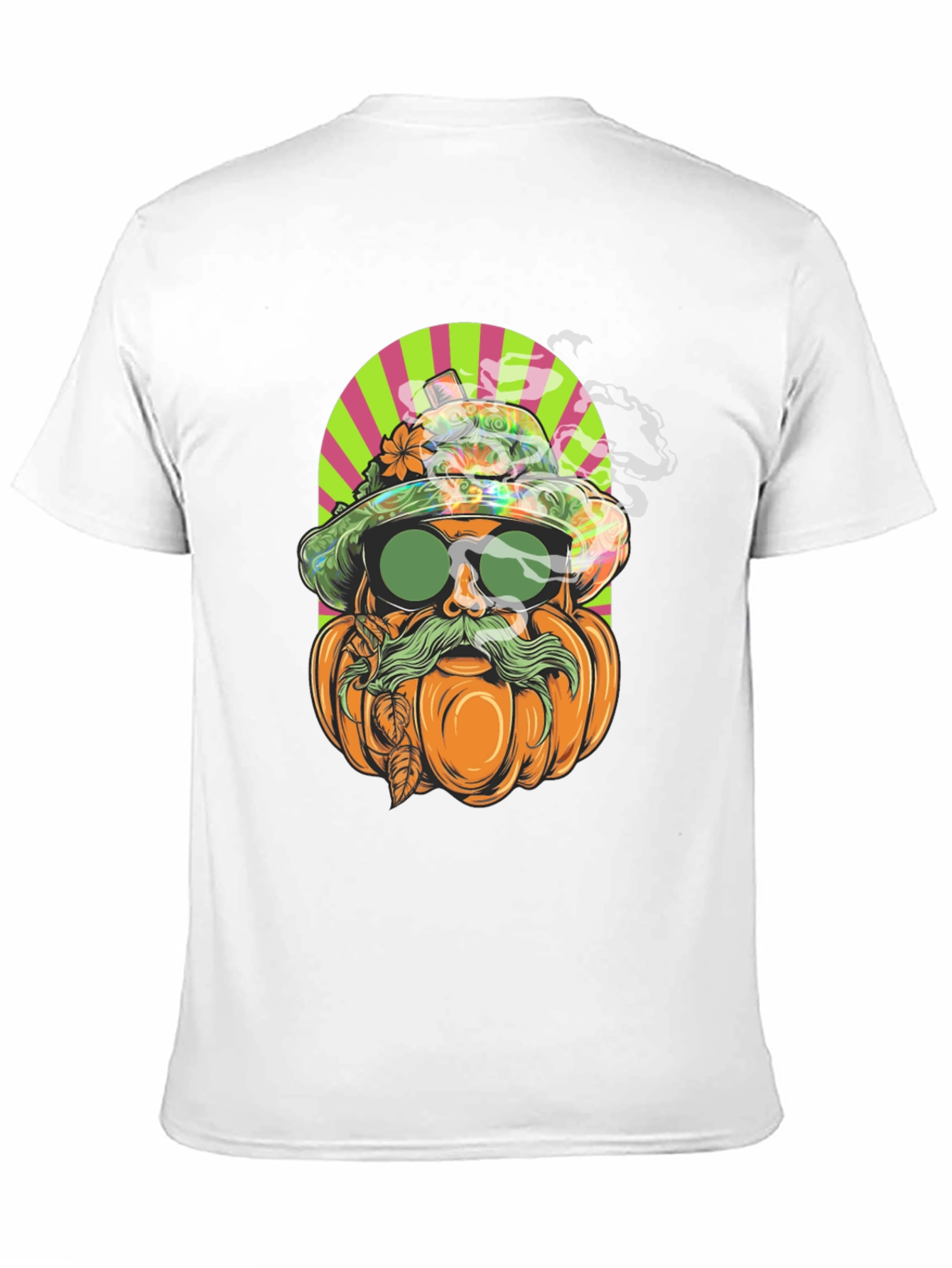 Pumpkin Man Graphic Tee - Halloween Style
