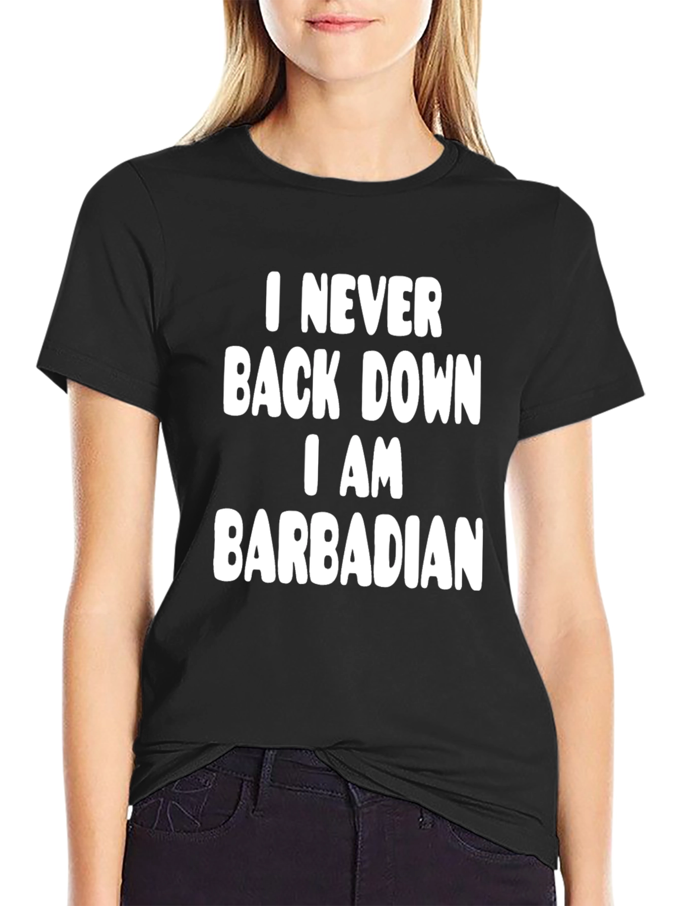 Barbadian Pride T-Shirt - Never Back Down