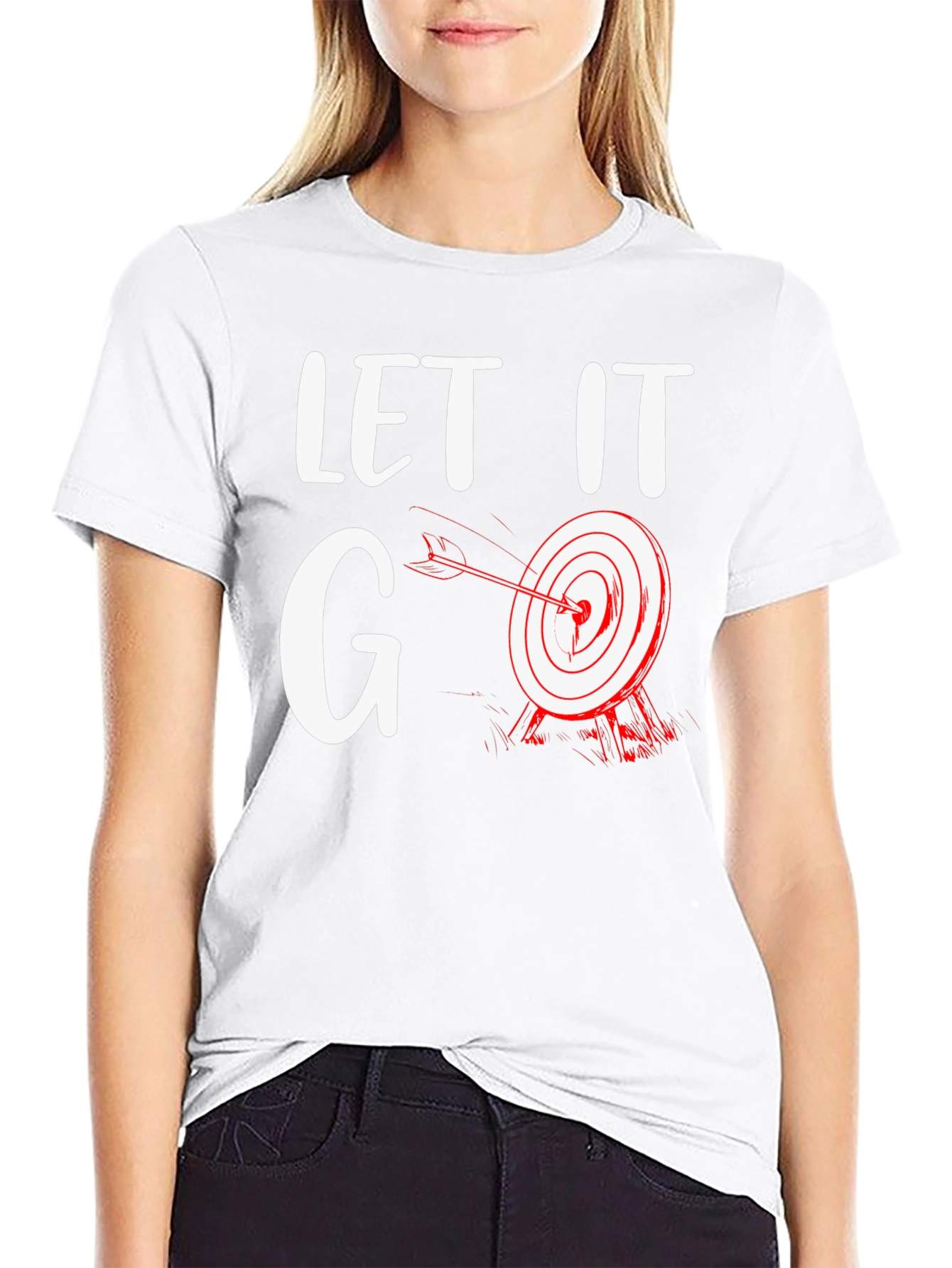 Let It Go Target T-Shirt