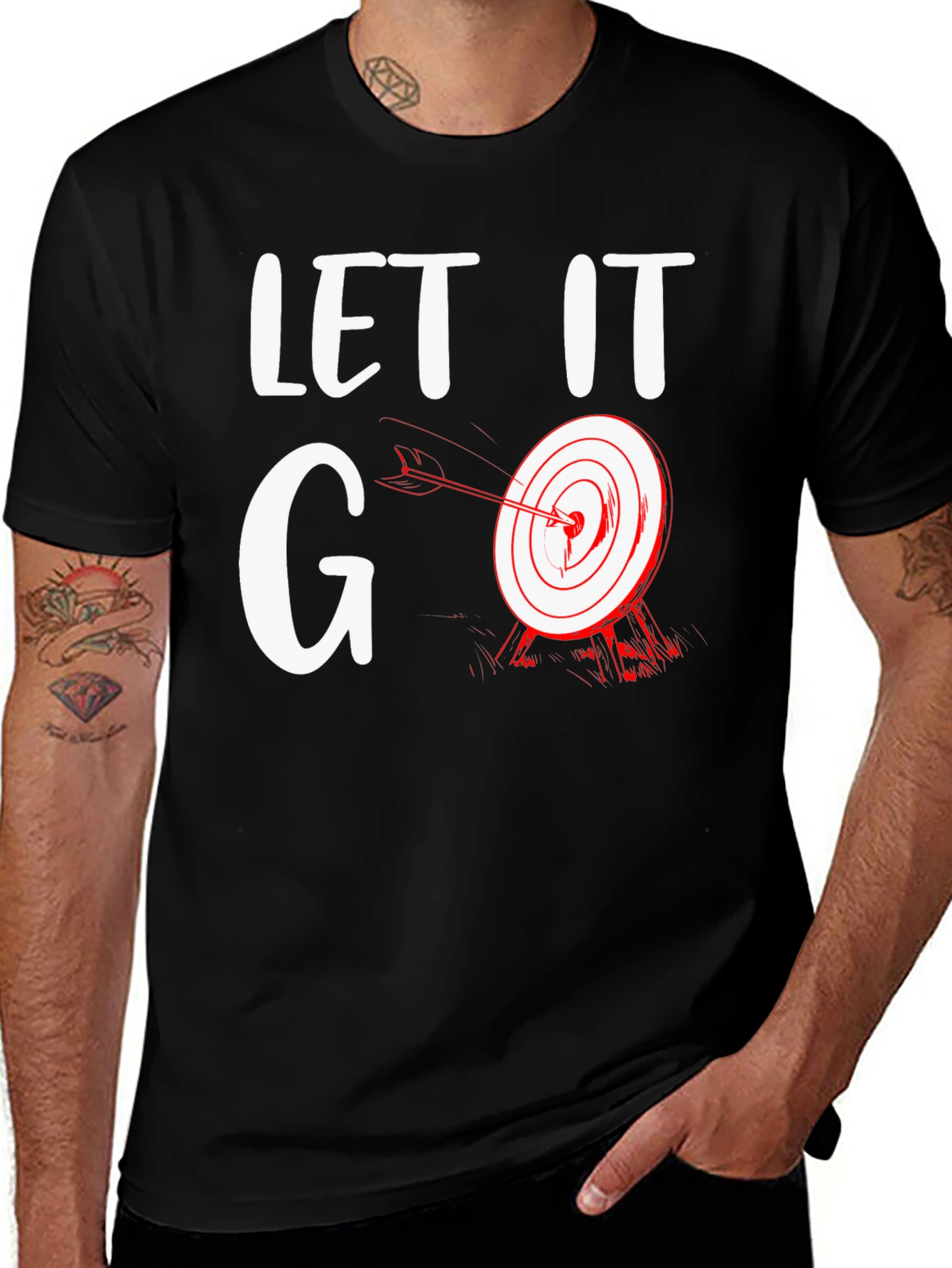 Let It Go Target T-Shirt