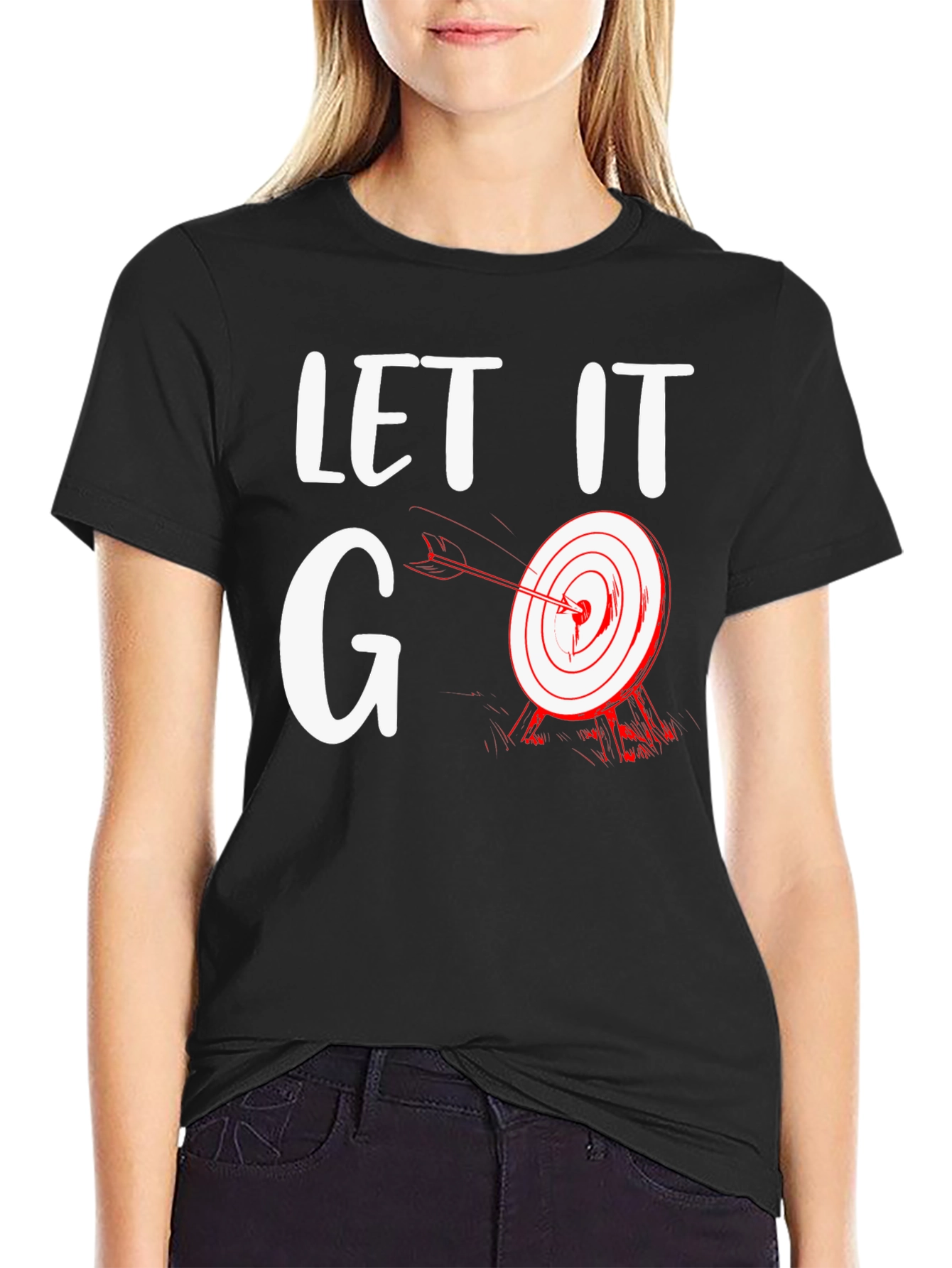 Let It Go Target T-Shirt