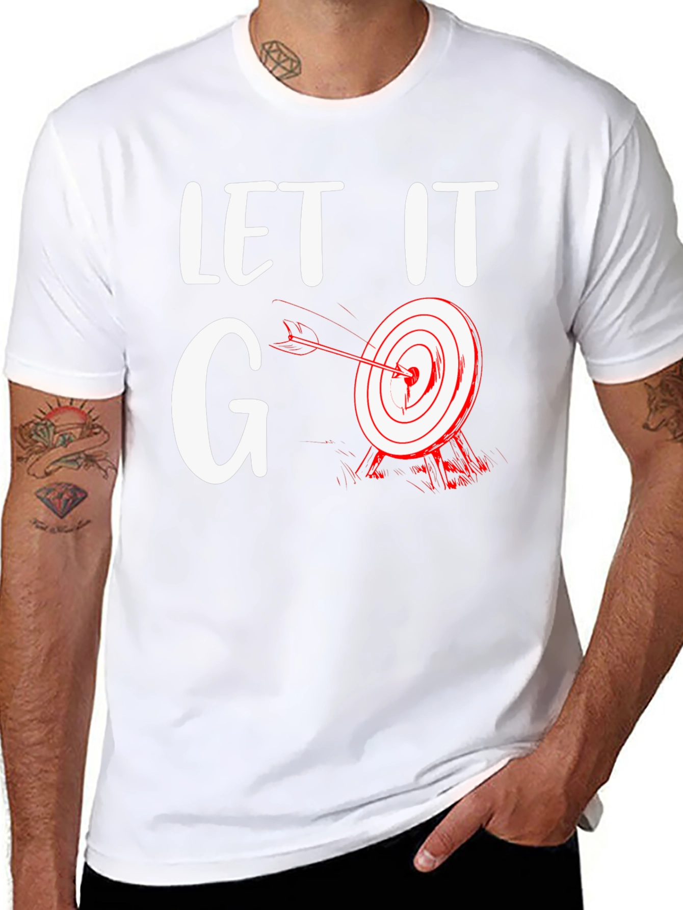 Let It Go Target T-Shirt