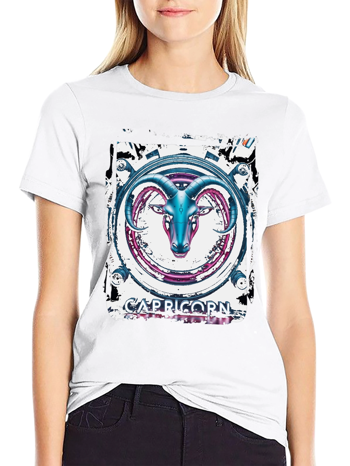 Capricorn Zodiac Graphic Tee
