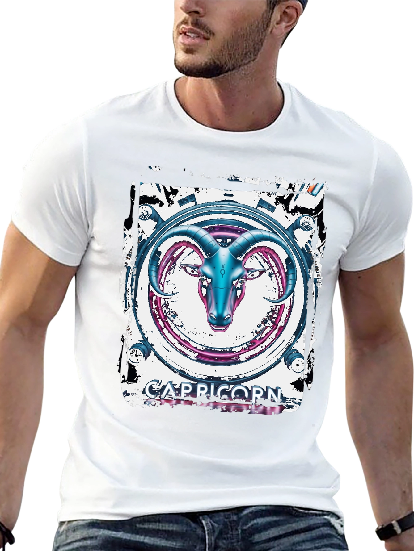 Capricorn Zodiac Graphic Tee