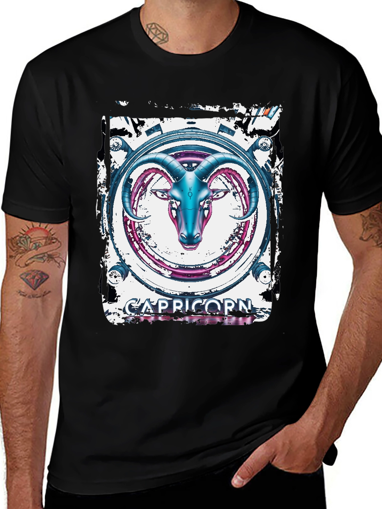 Capricorn Zodiac Graphic Tee