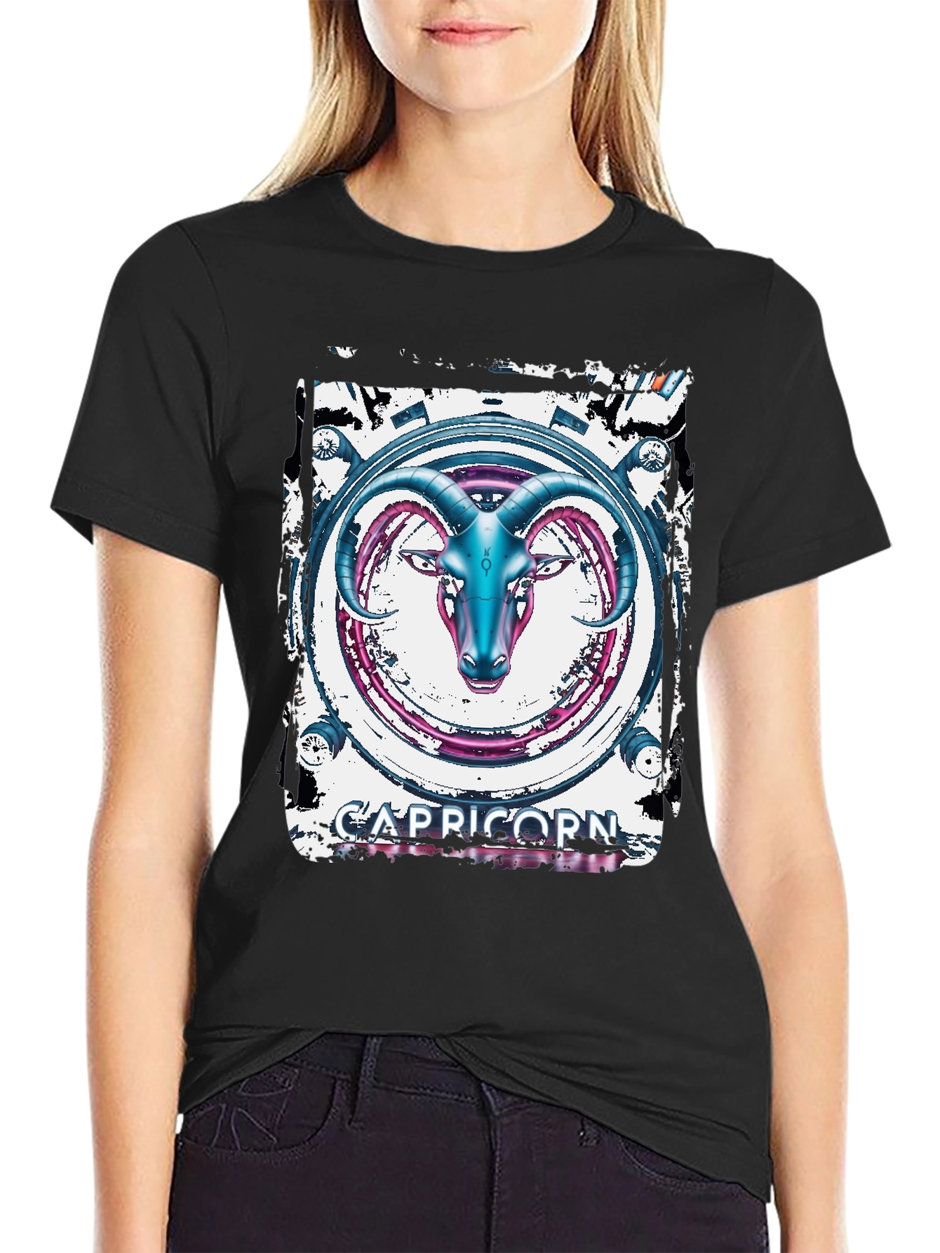 Capricorn Zodiac Graphic Tee
