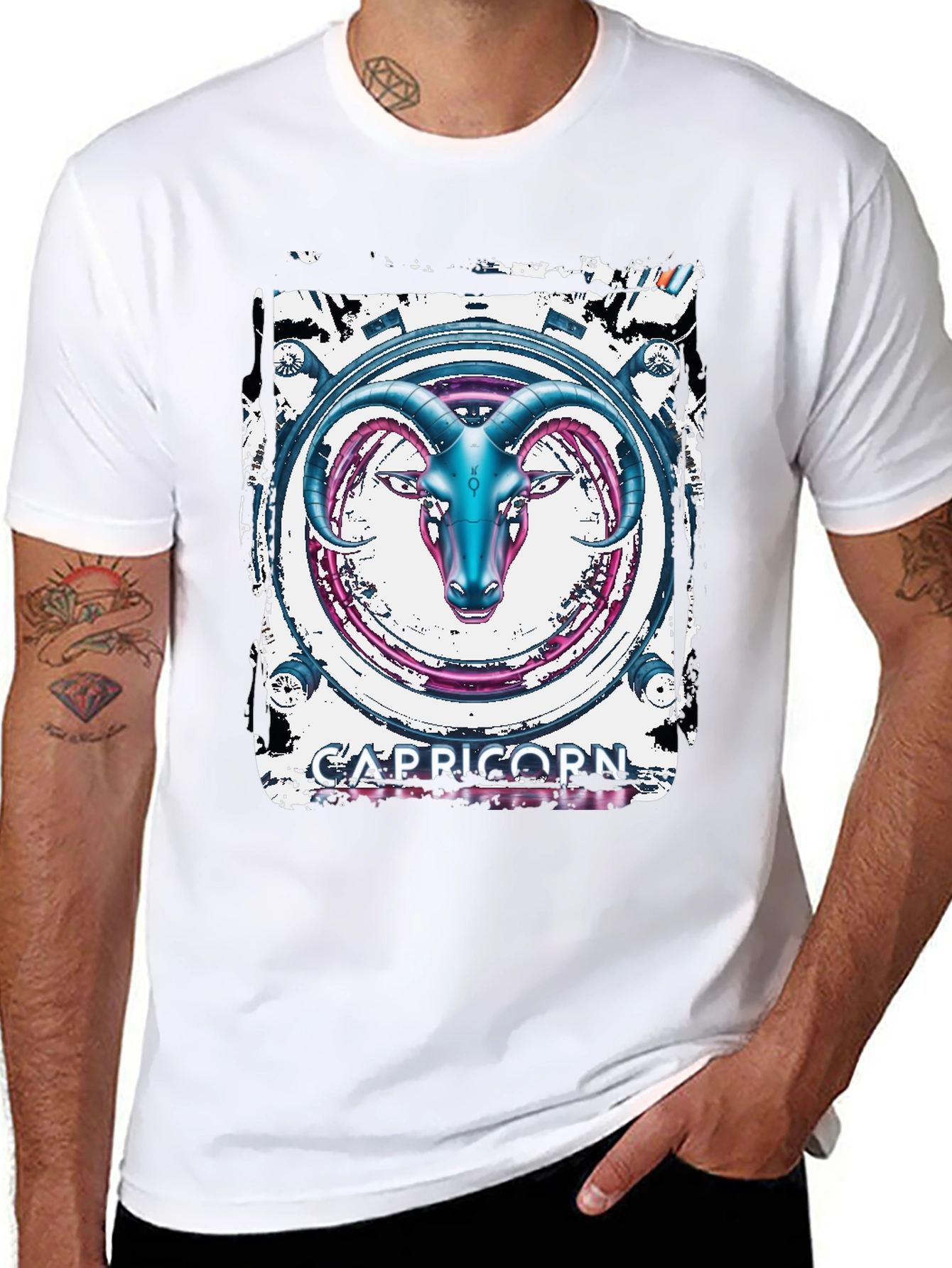 Capricorn Zodiac Graphic Tee
