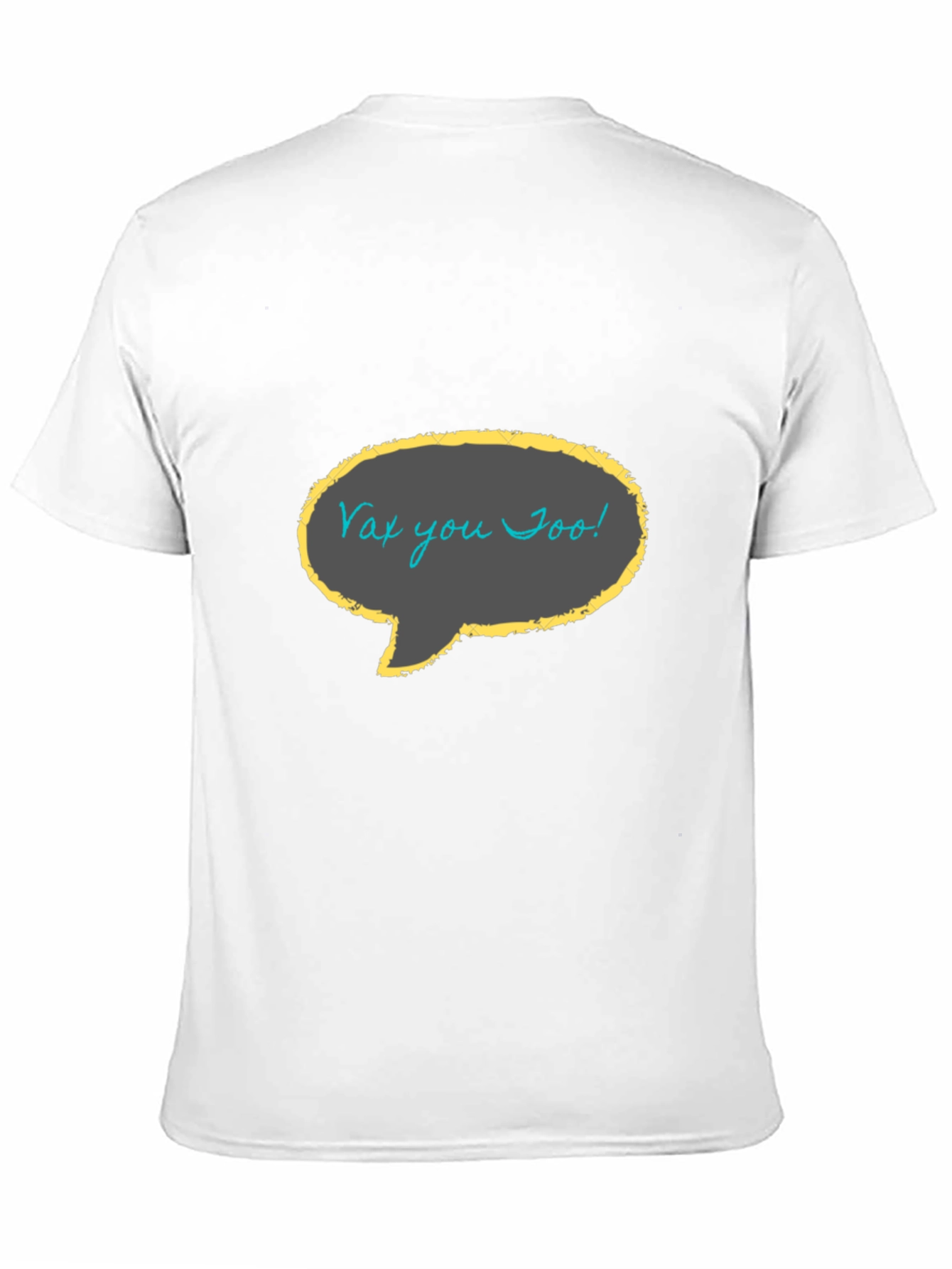 Vax You Too! Black Graphic T-Shirt