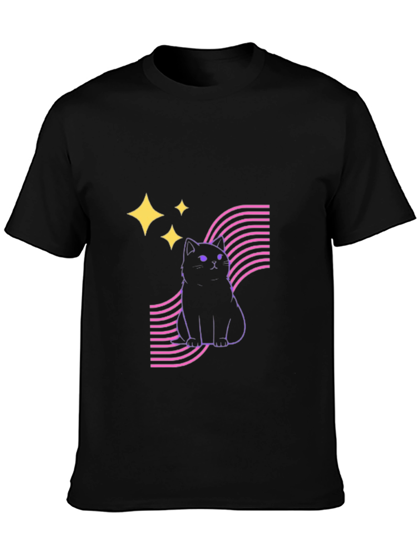Cool Cat Tee - Retro Style!