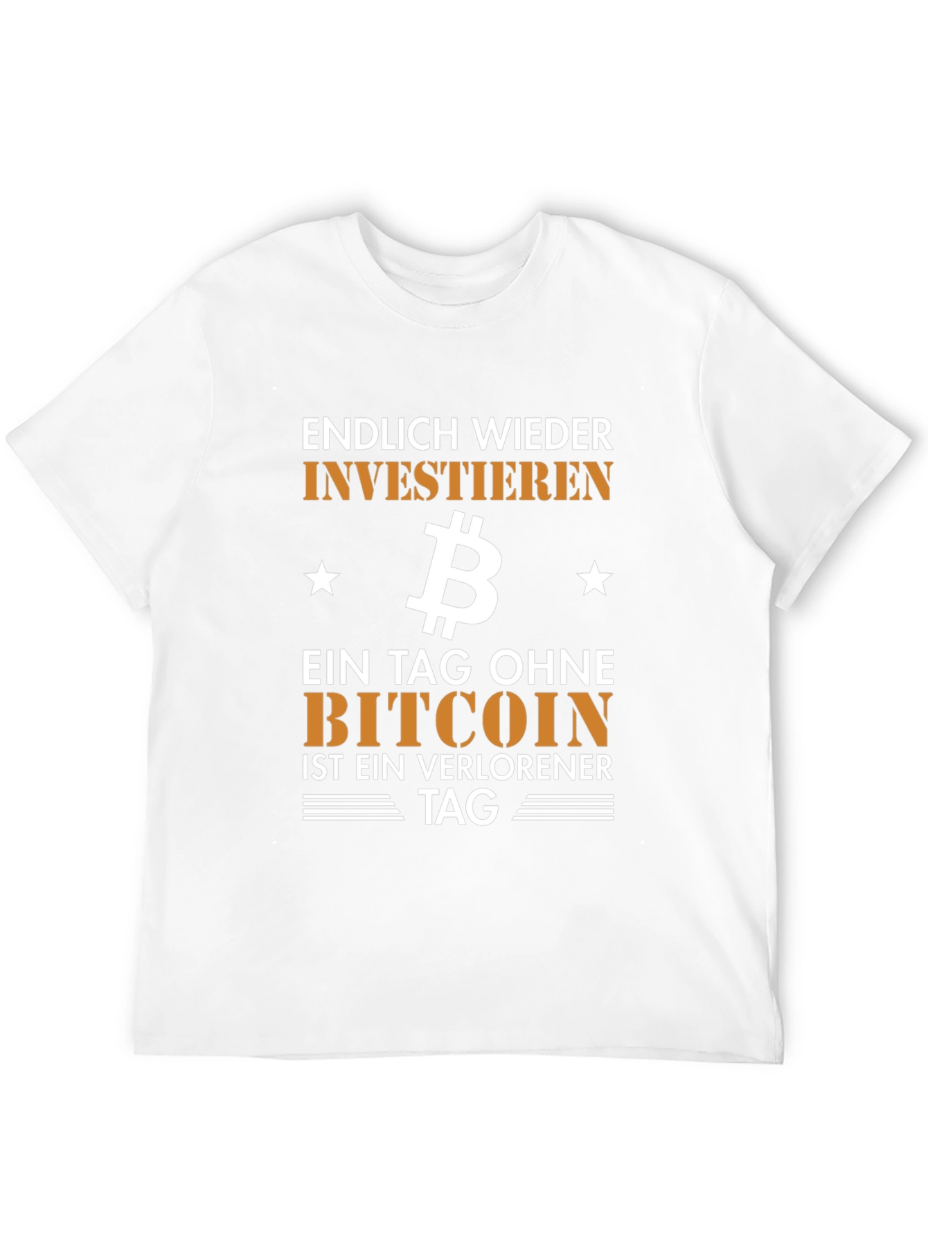 Bitcoin Investment T-Shirt - Endlich Wieder Investieren