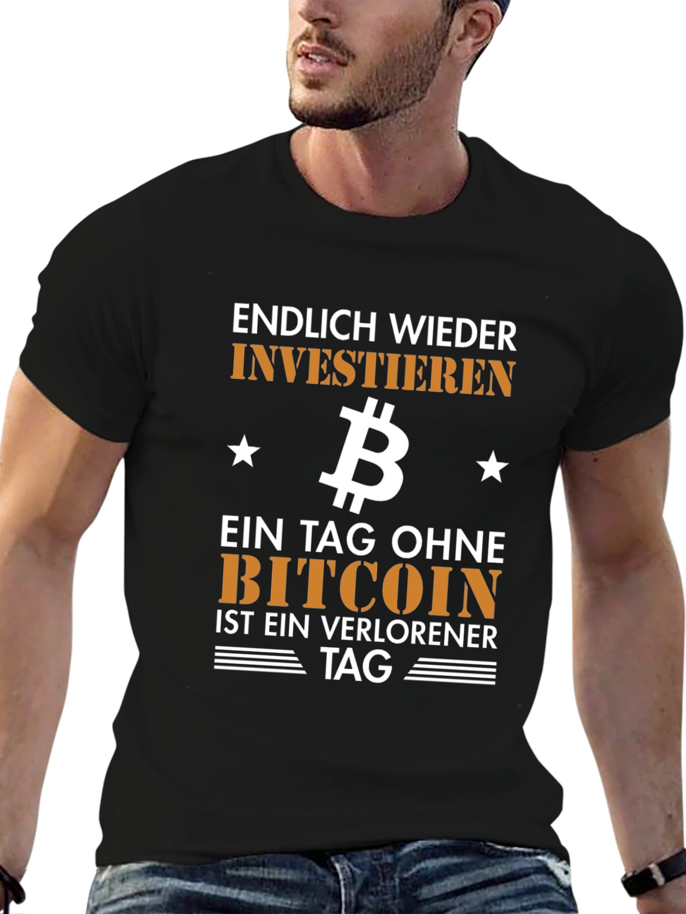 Bitcoin Investment T-Shirt - Endlich Wieder Investieren