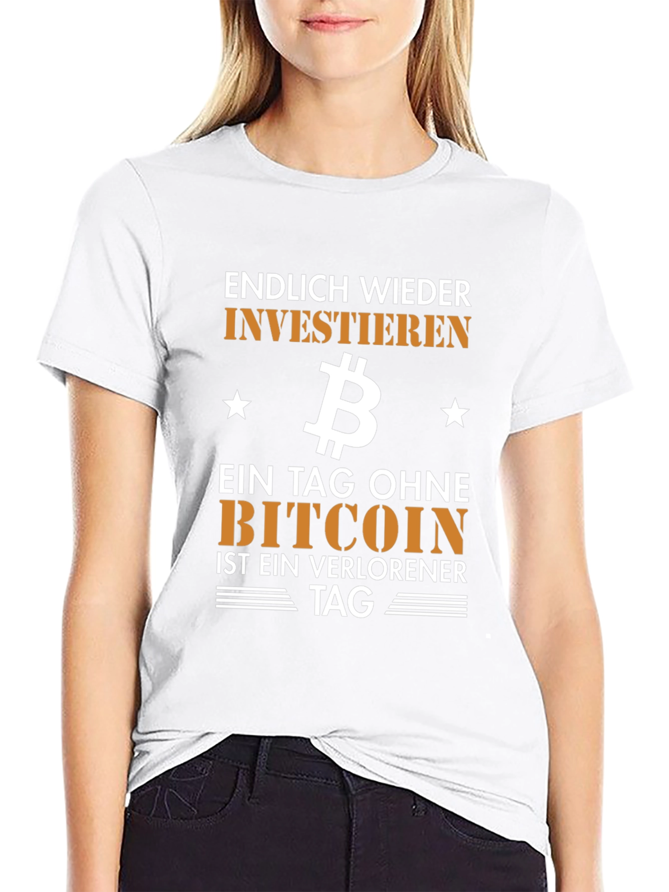 Bitcoin Investment T-Shirt - Endlich Wieder Investieren