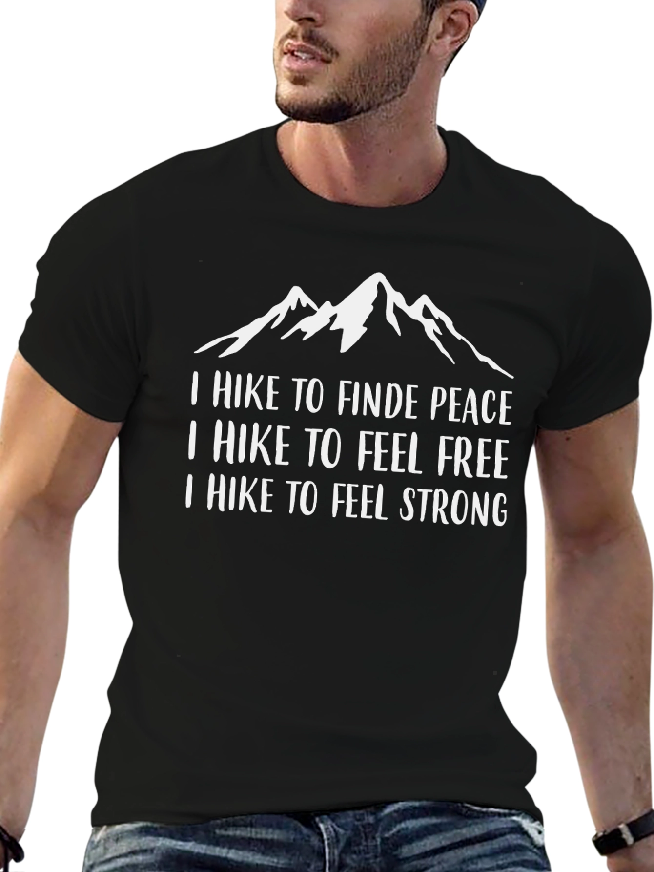Hike to Peace Graphic Tee
