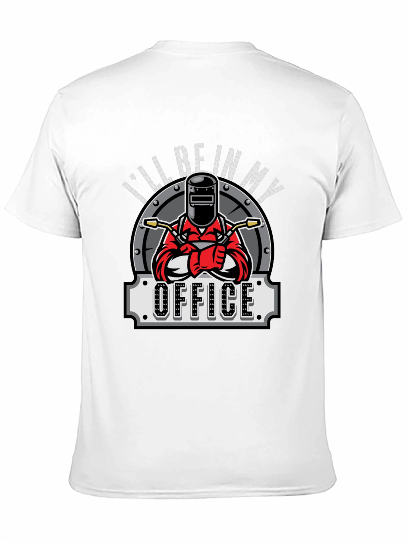 Welders Office Graphic T-Shirt - Black