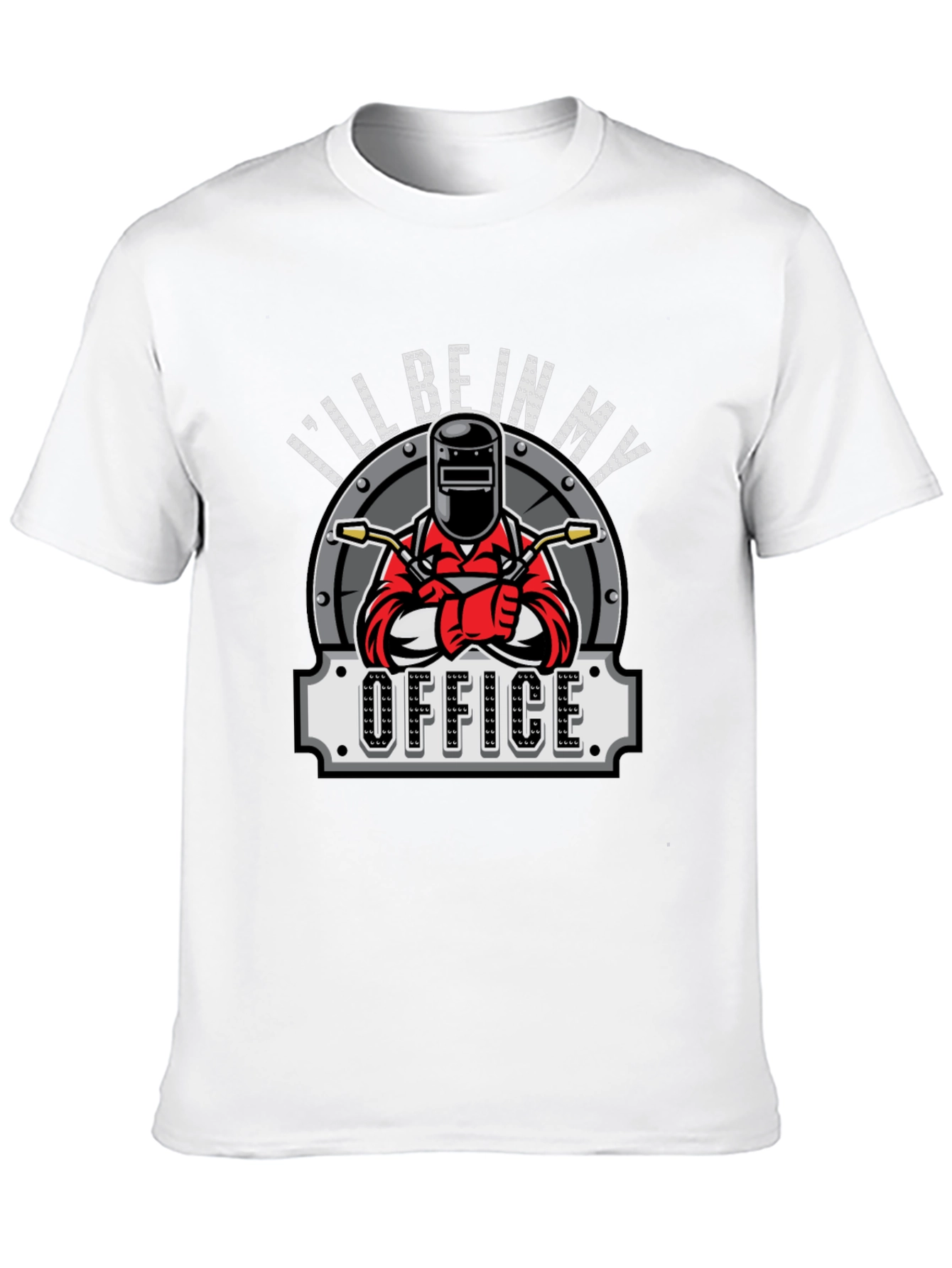 Welders Office Graphic T-Shirt - Black
