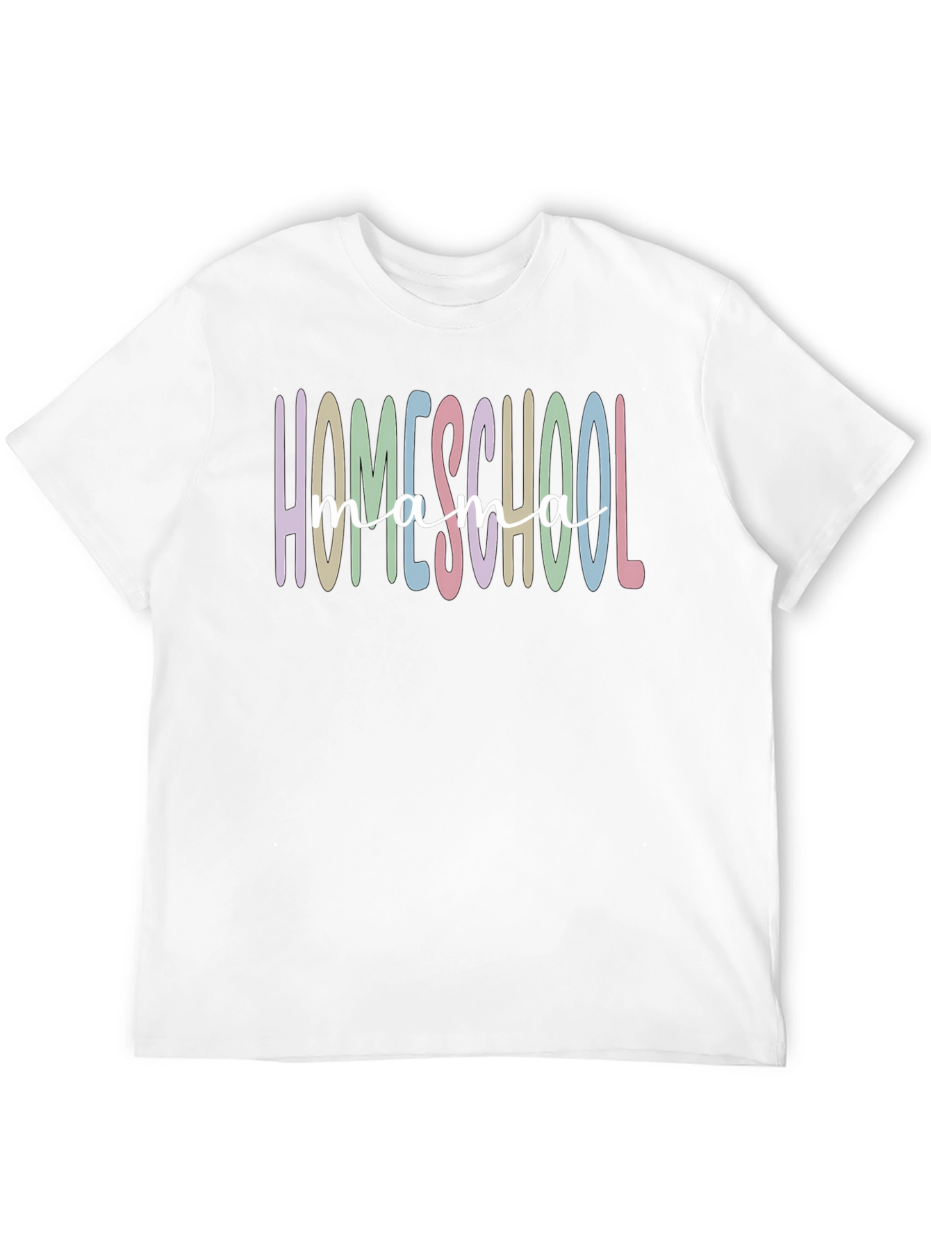 Homeschool Mama T-Shirt - Trendy Homeschooling Apparel