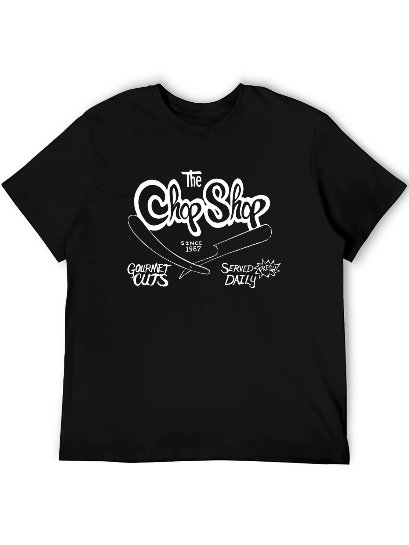 The Chop Shop Black T-Shirt