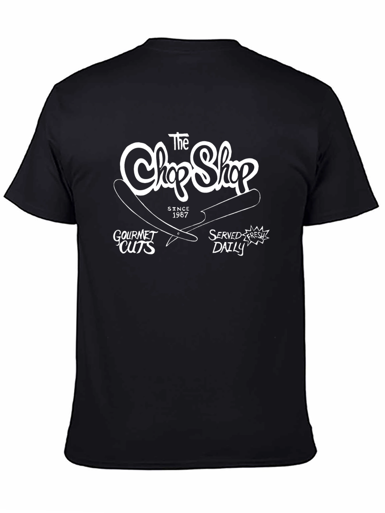 The Chop Shop Black T-Shirt