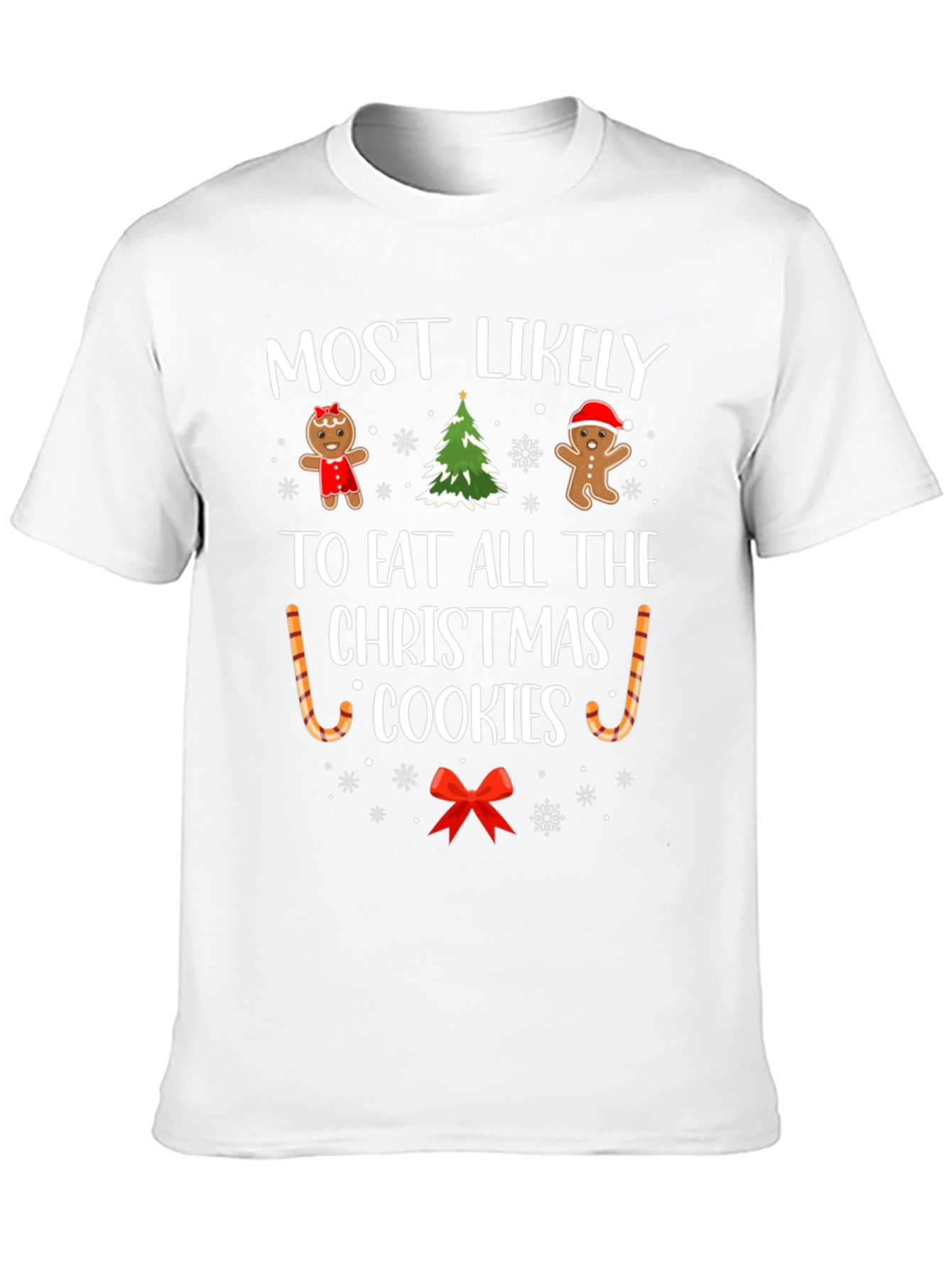 Most Likely To Eat Christmas Cookies T-Shirt