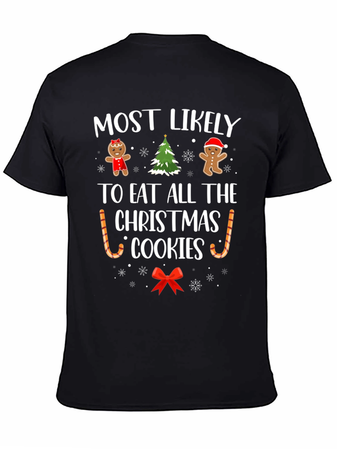 Most Likely To Eat Christmas Cookies T-Shirt