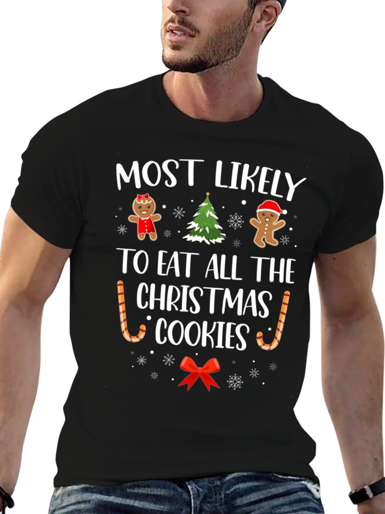 Most Likely To Eat Christmas Cookies T-Shirt
