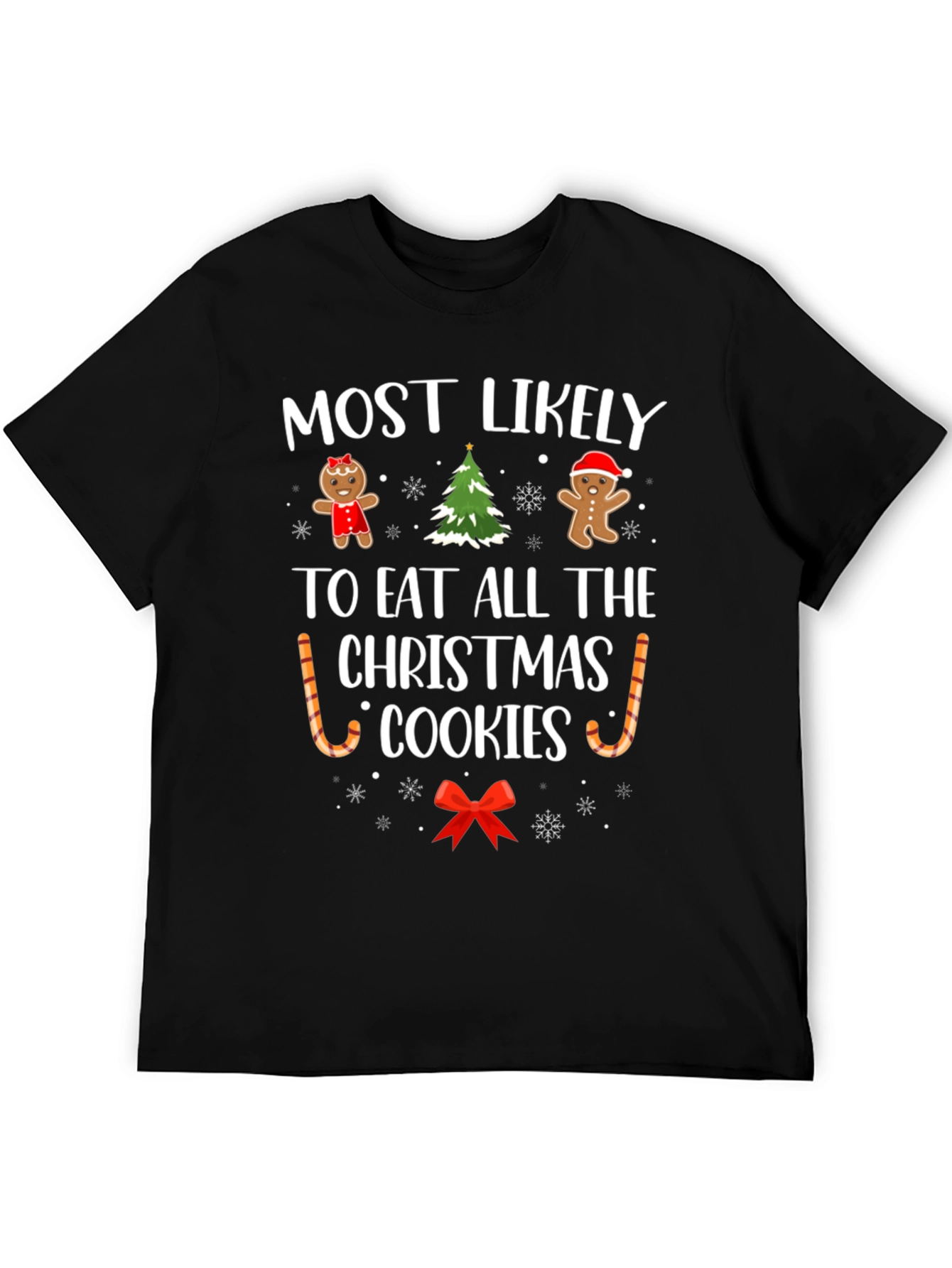 Most Likely To Eat Christmas Cookies T-Shirt