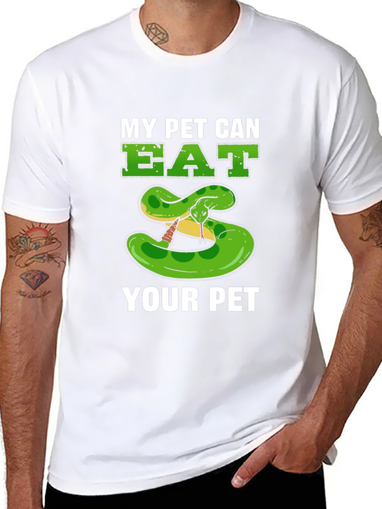 My Pet Can Eat Your Pet Snake T-Shirt